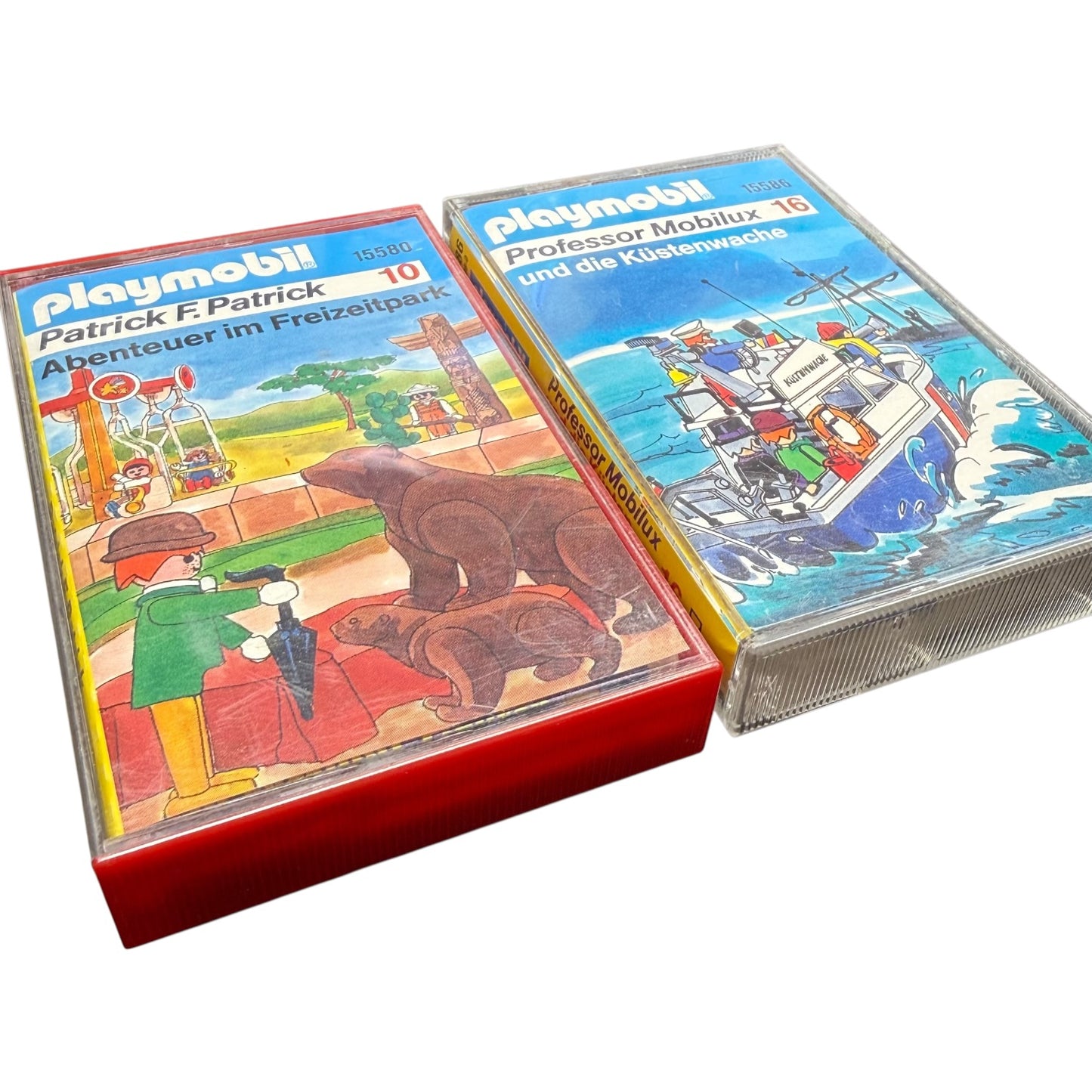 Playmobil Hörspiel Kassetten Nr.10 Patrick F. Und Nr.16 Professor Moblix