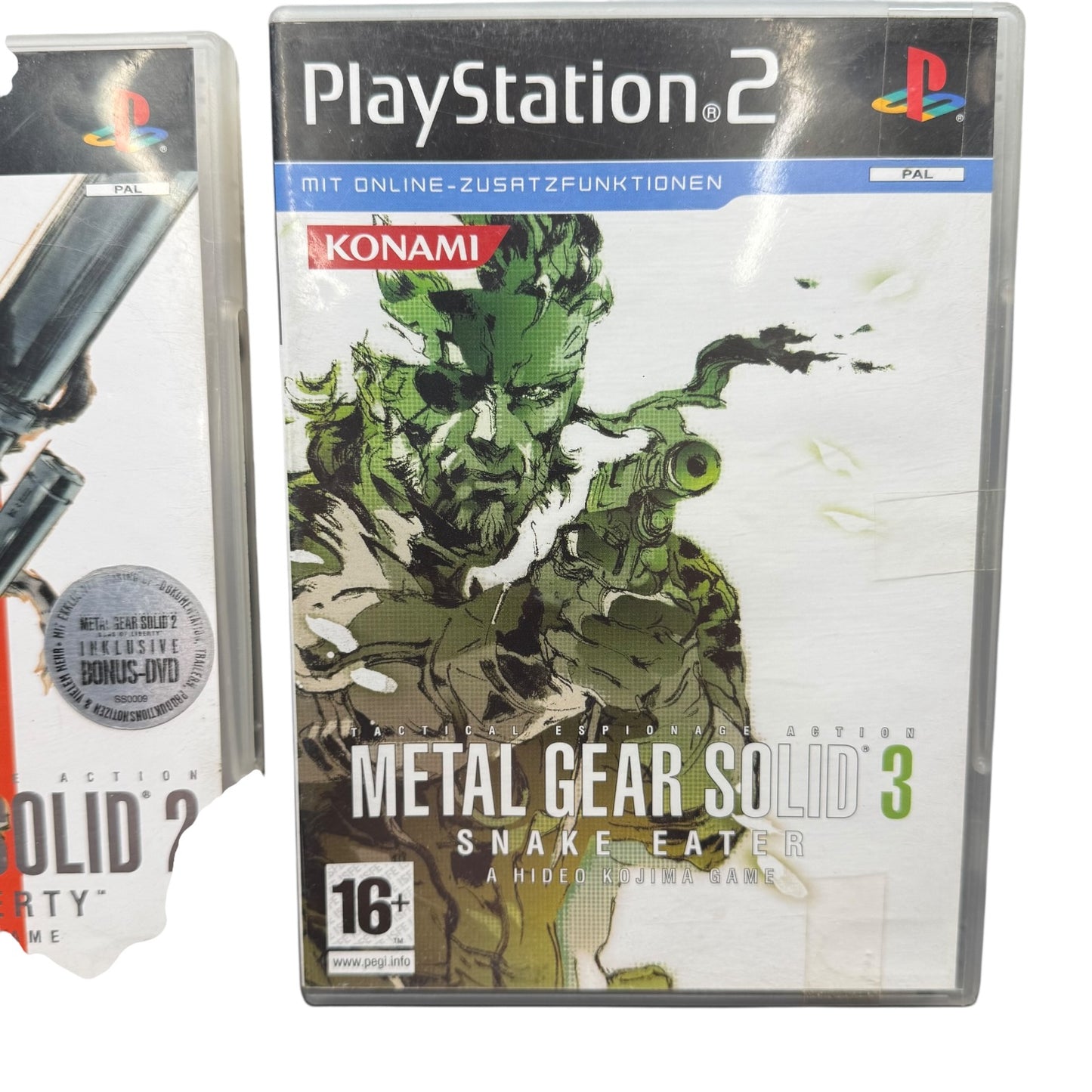 PS2 Metal Gear Solid 2 und 3 Playstation