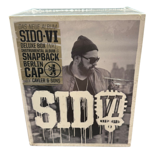 SIDO VI Deluxe Box SnapBack Berlin Cap OVP Neu Eingeschweißt