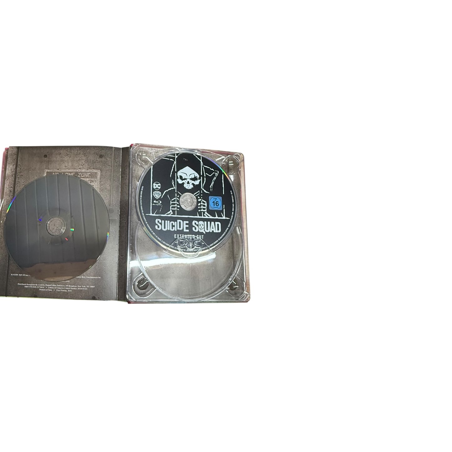 Suicide Squad DC 2016 Blu-ray Disc 3CDs Warner Bros