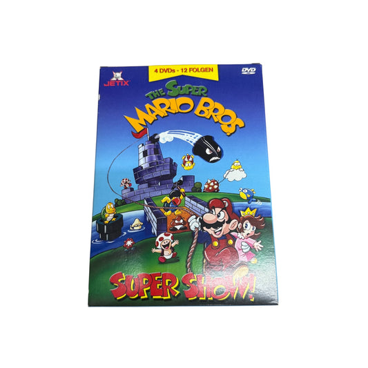 Super Mario Bros Super Show 4DVDs 12 Folgen DVD Box Jetix 1990