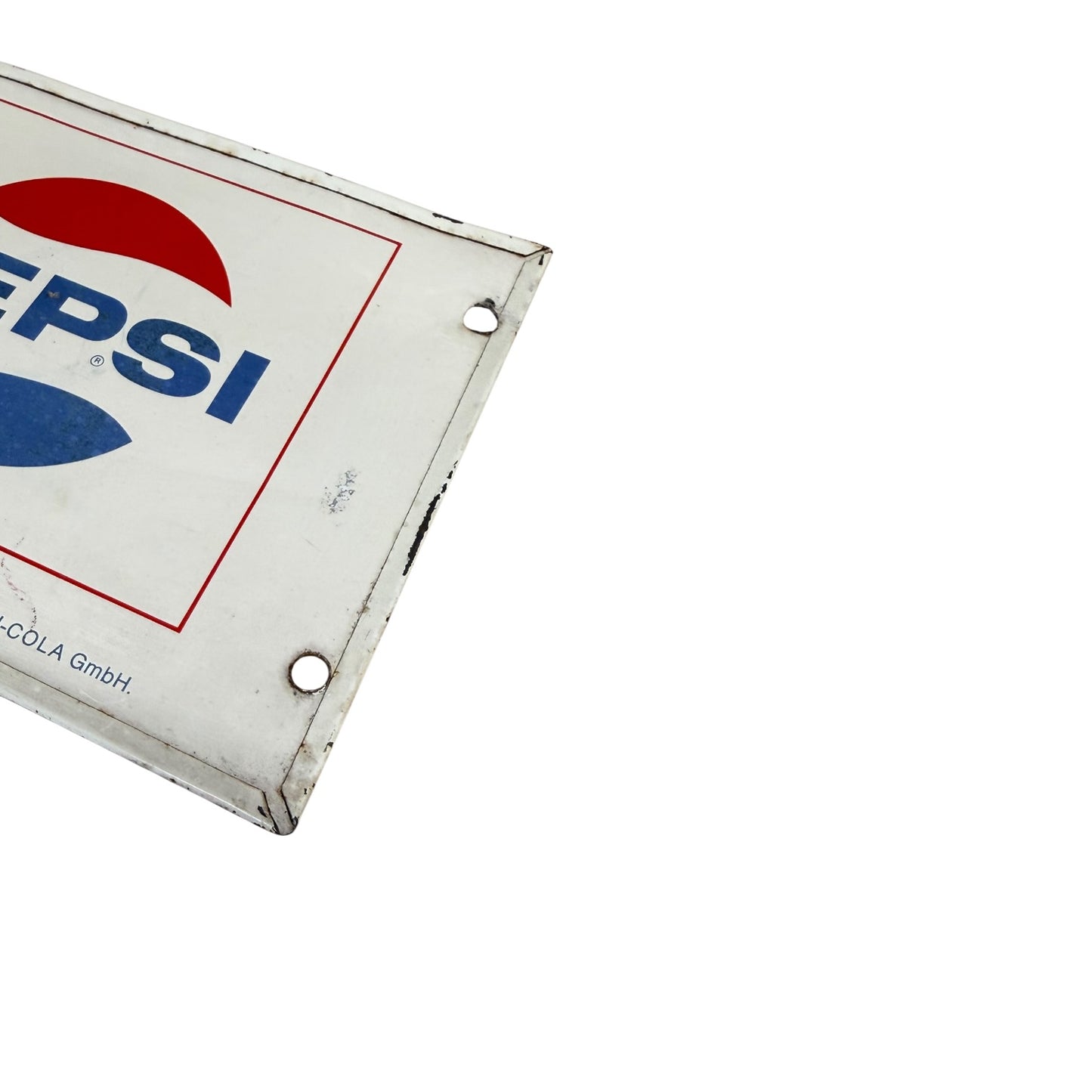 Blechschild Pepsi Werbeschild ca 30x13 cm