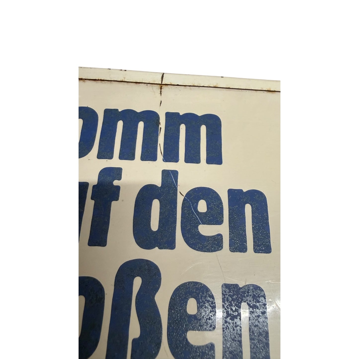 Blechschild Pepsi Werbeschild ca 30x13 cm