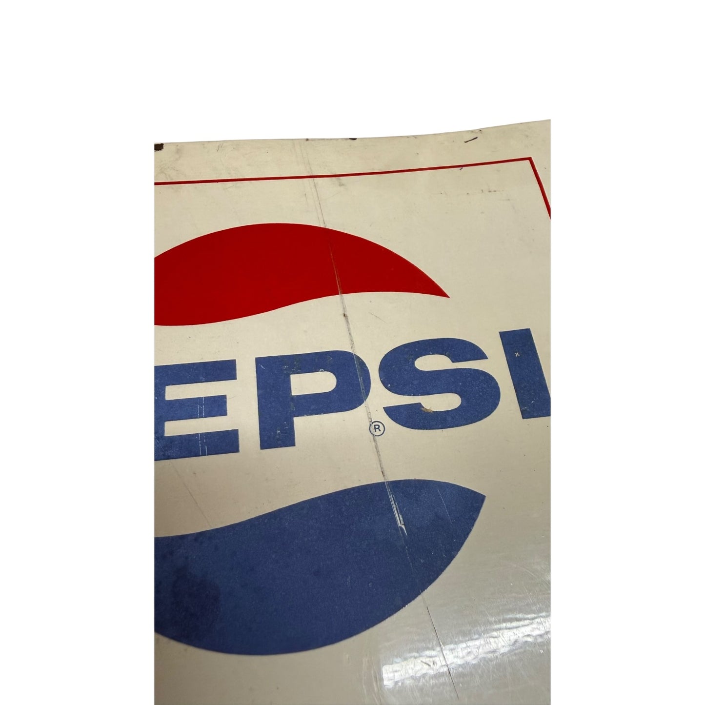 Blechschild Pepsi Werbeschild ca 30x13 cm