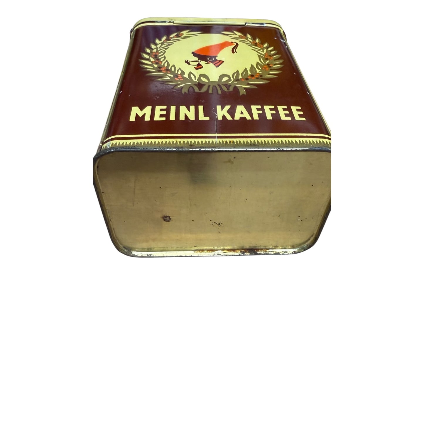 Julius Meinl Kaffee Dose Bilderrahmen Figur Werbefigur