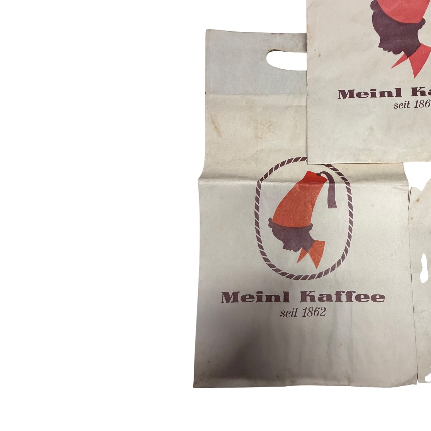 Julius Meinl Kaffee Papiertaschen Tüten original 3 Stück