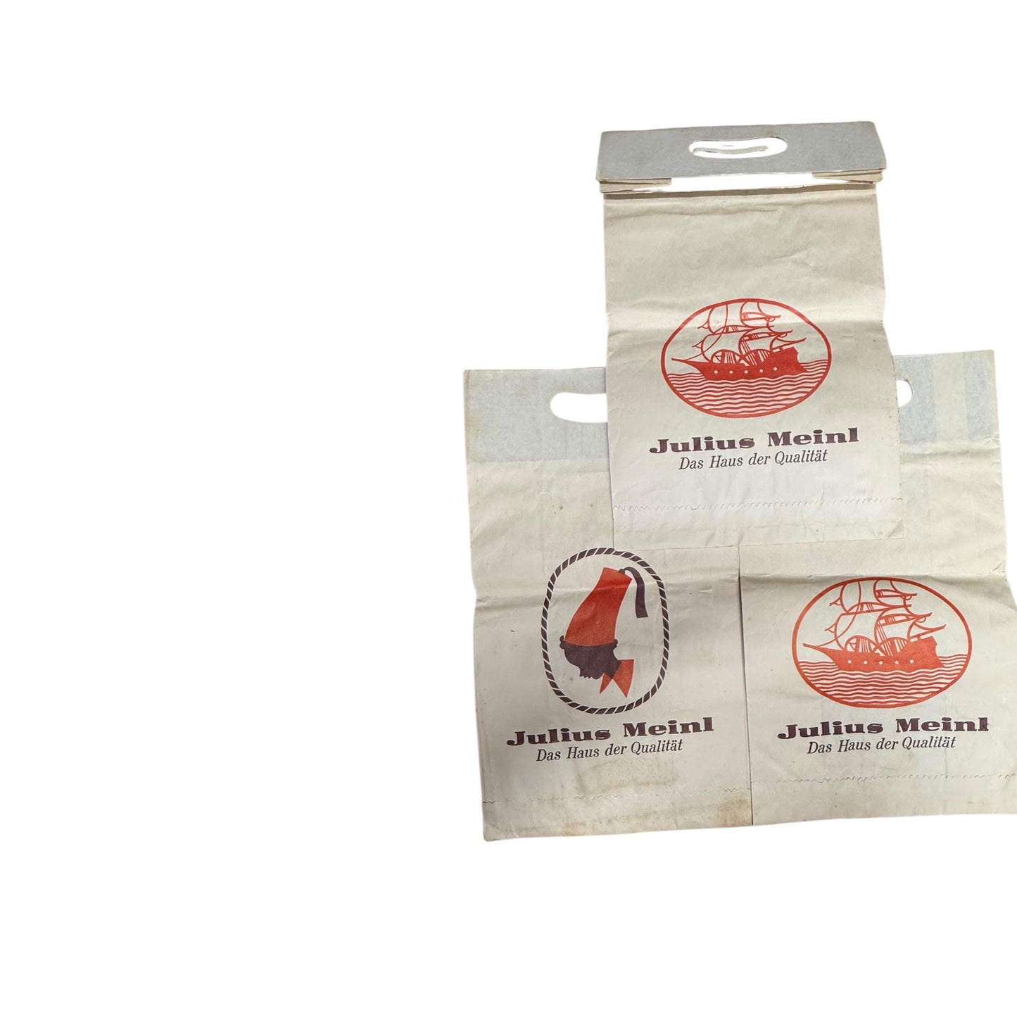 Julius Meinl Kaffee Papiertaschen Tüten original 3 Stück