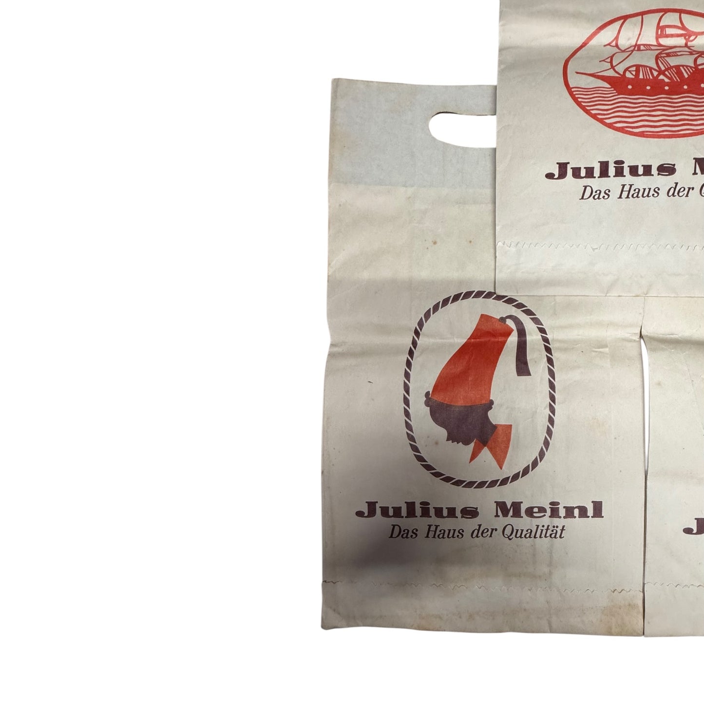 Julius Meinl Kaffee Papiertaschen Tüten original 3 Stück