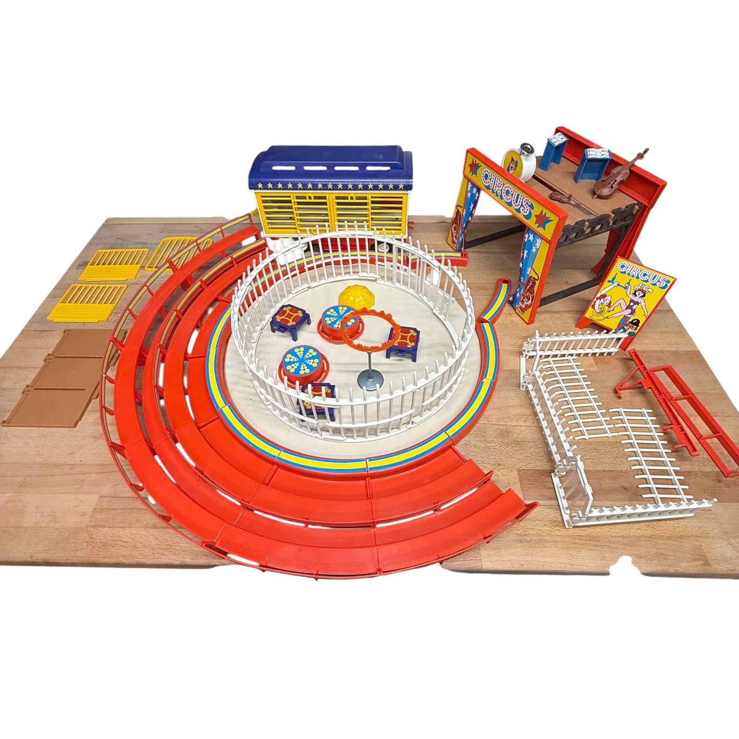 Playmobil 3553 Circus Zirkus 1977 und Manege