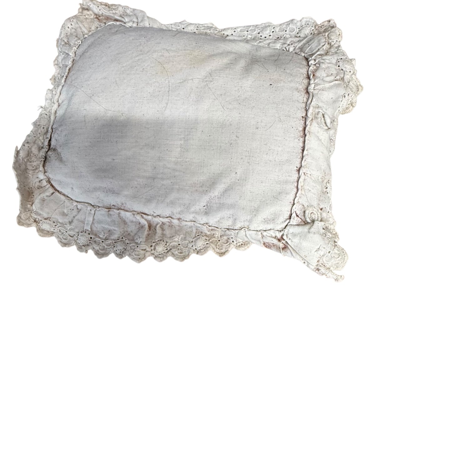 Puppe mit Lederkörper ca 1900 mit Gelenke