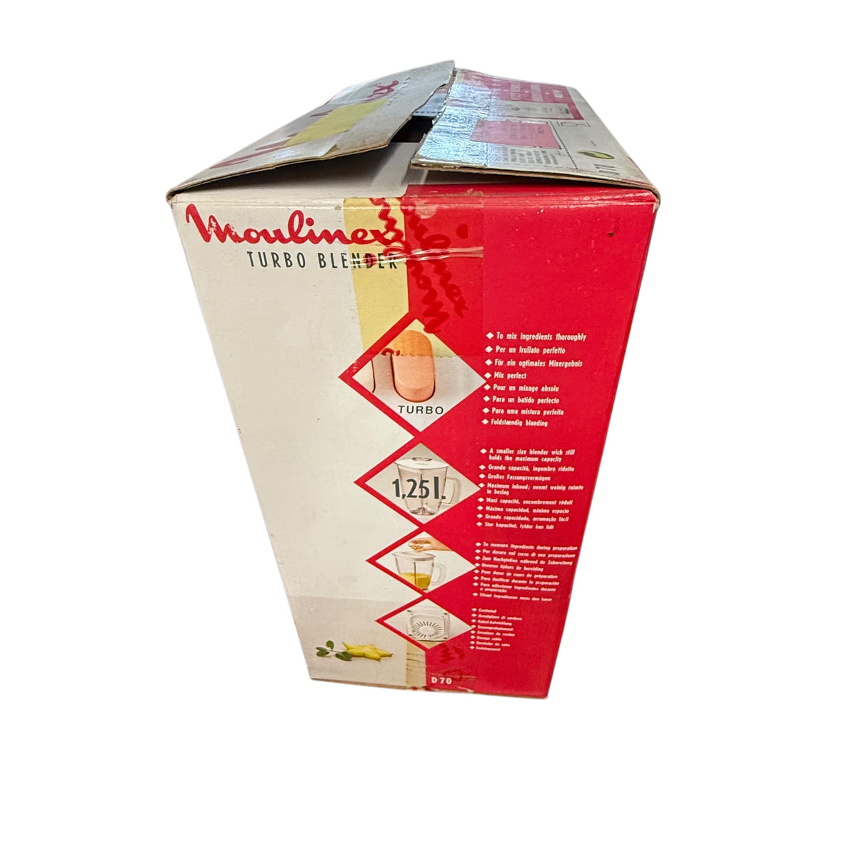 Moulinex Turbo Blender Mixer D70 Neu OVP