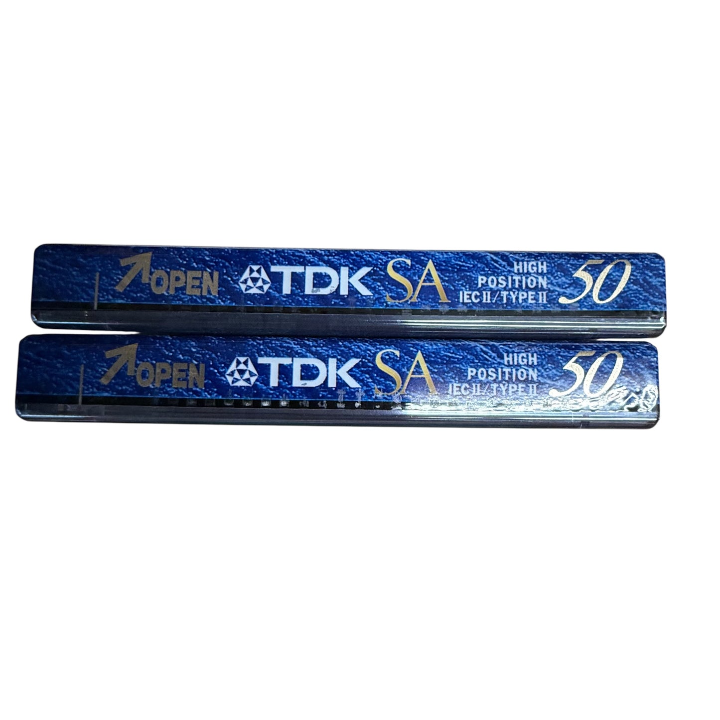 Musik Leer Kassetten 2 Stk. TDK SA50 Neu OVP