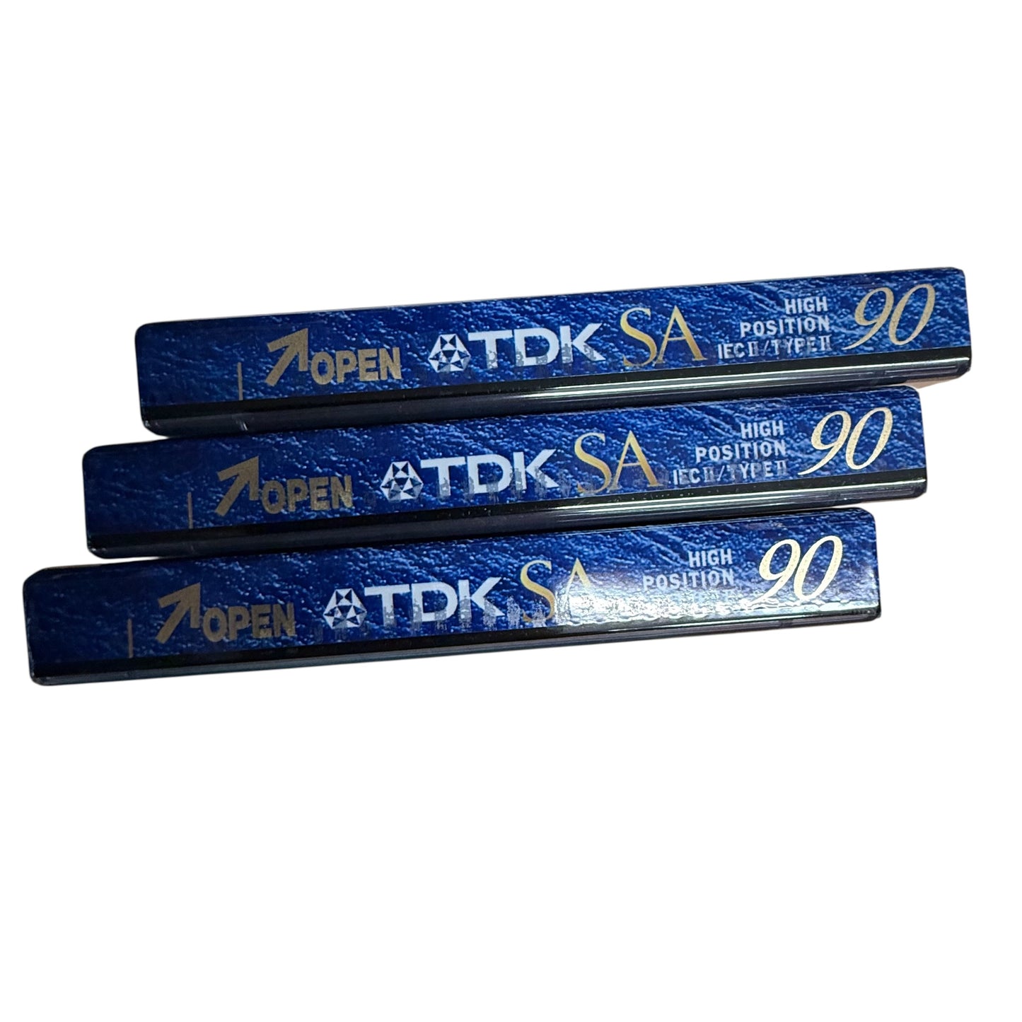 Musik Leer Kassetten 3 Stk. TDK SA90 Neu OVP