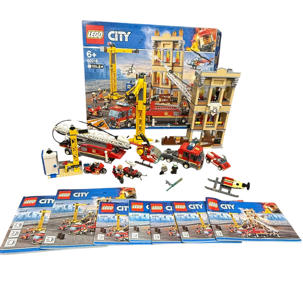 Lego City 60216 Fire Feuerwehr in der Stadt nicht Komplett mit OVP
