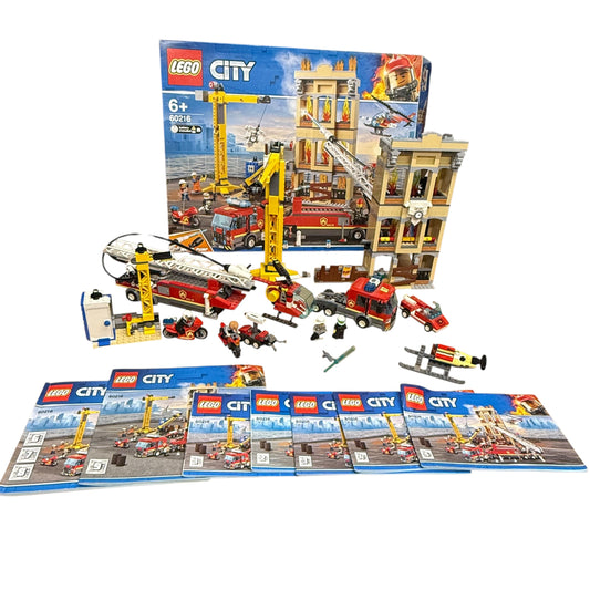 Lego City 60216 Fire Feuerwehr in der Stadt nicht Komplett mit OVP