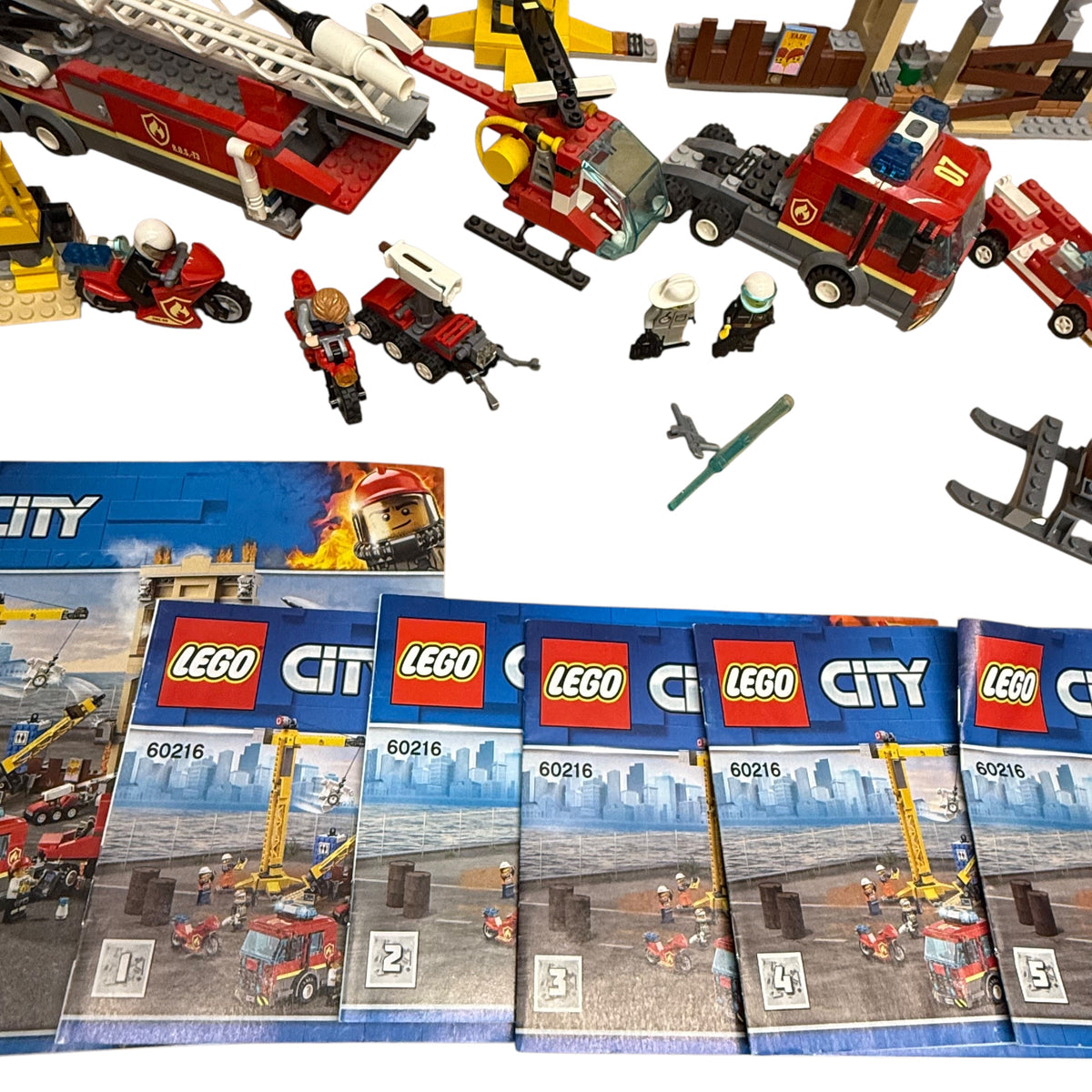 Lego City 60216 Fire Feuerwehr in der Stadt nicht Komplett mit OVP