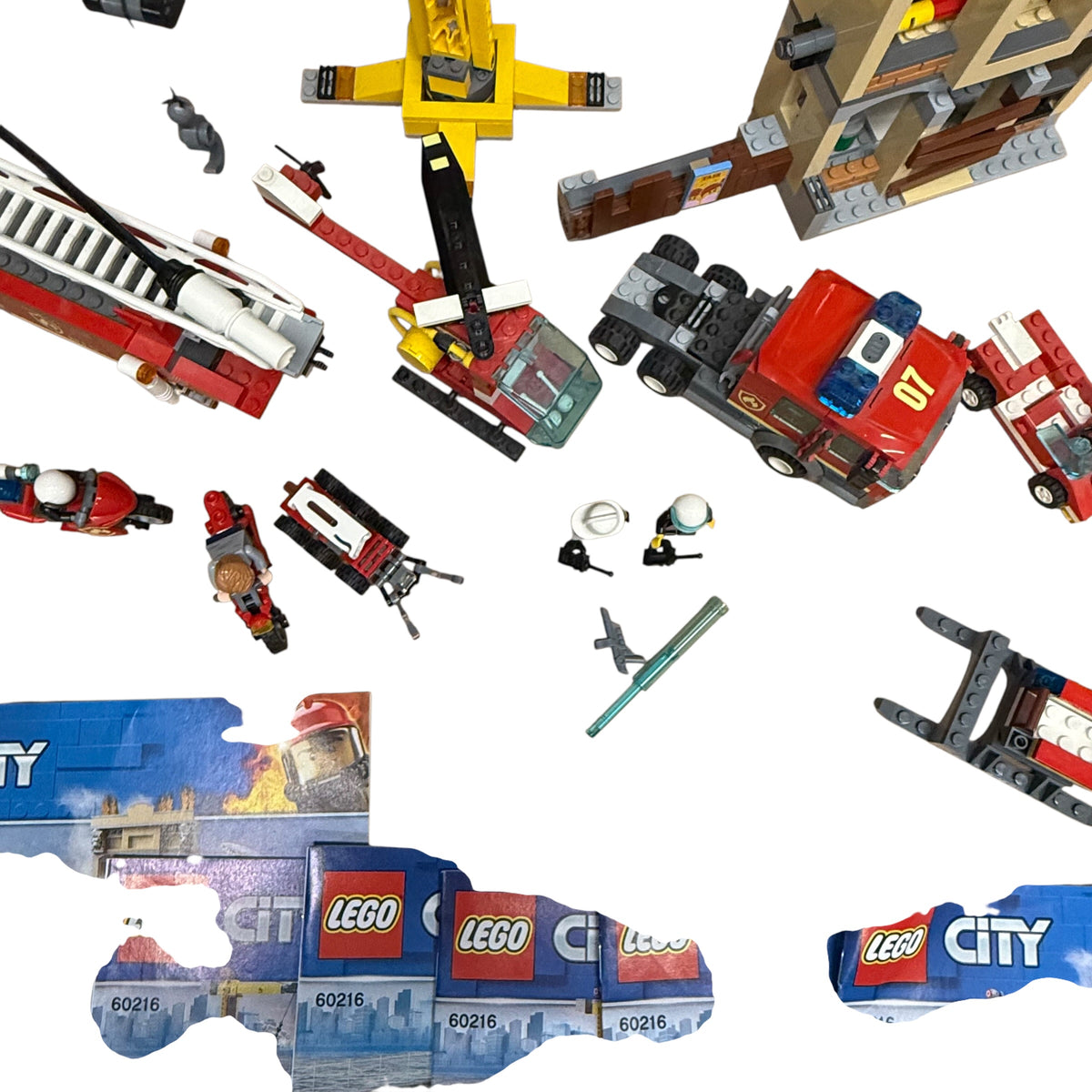 Lego City 60216 Fire Feuerwehr in der Stadt nicht Komplett mit OVP