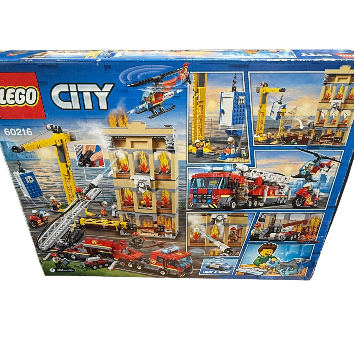 Lego City 60216 Fire Feuerwehr in der Stadt nicht Komplett mit OVP