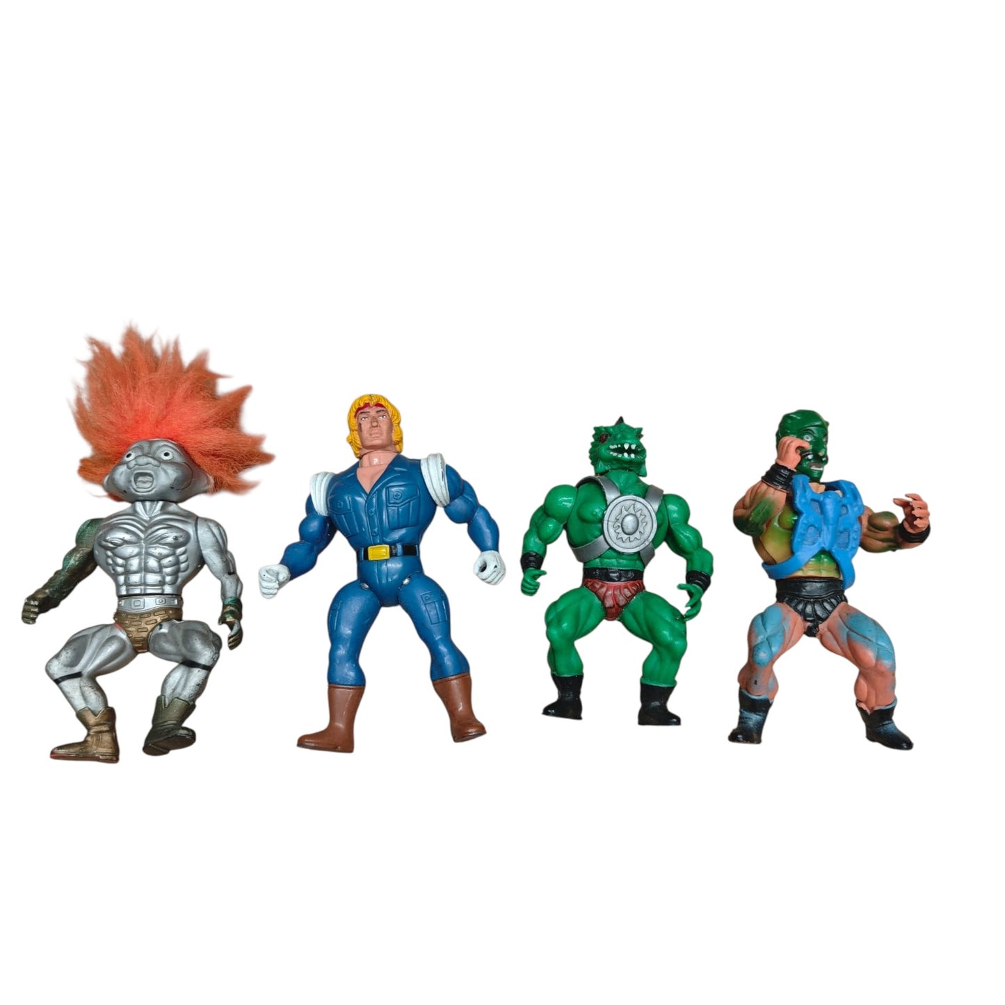Verschiedene Aktionsfiguren Troll Warrior Colonel Hammer 1985