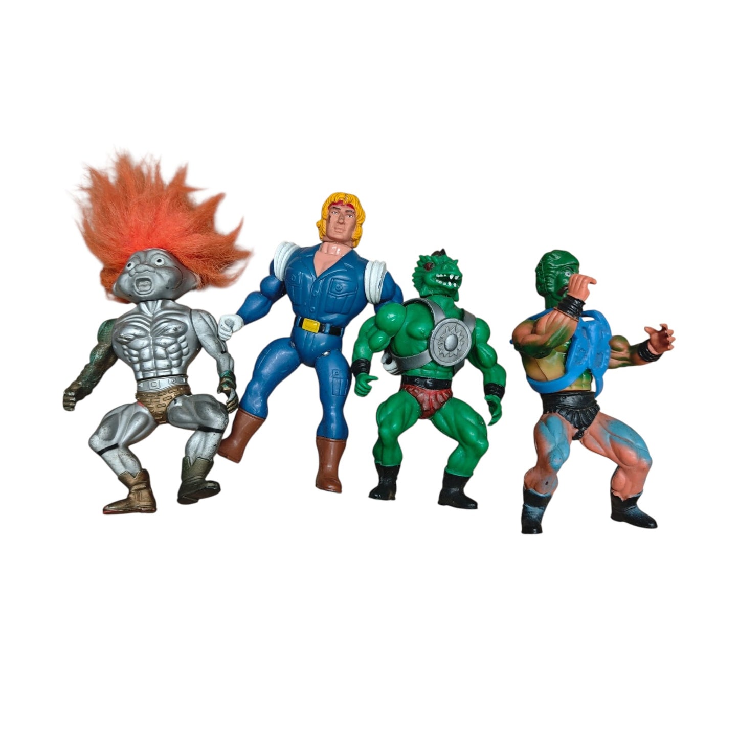 Verschiedene Aktionsfiguren Troll Warrior Colonel Hammer 1985