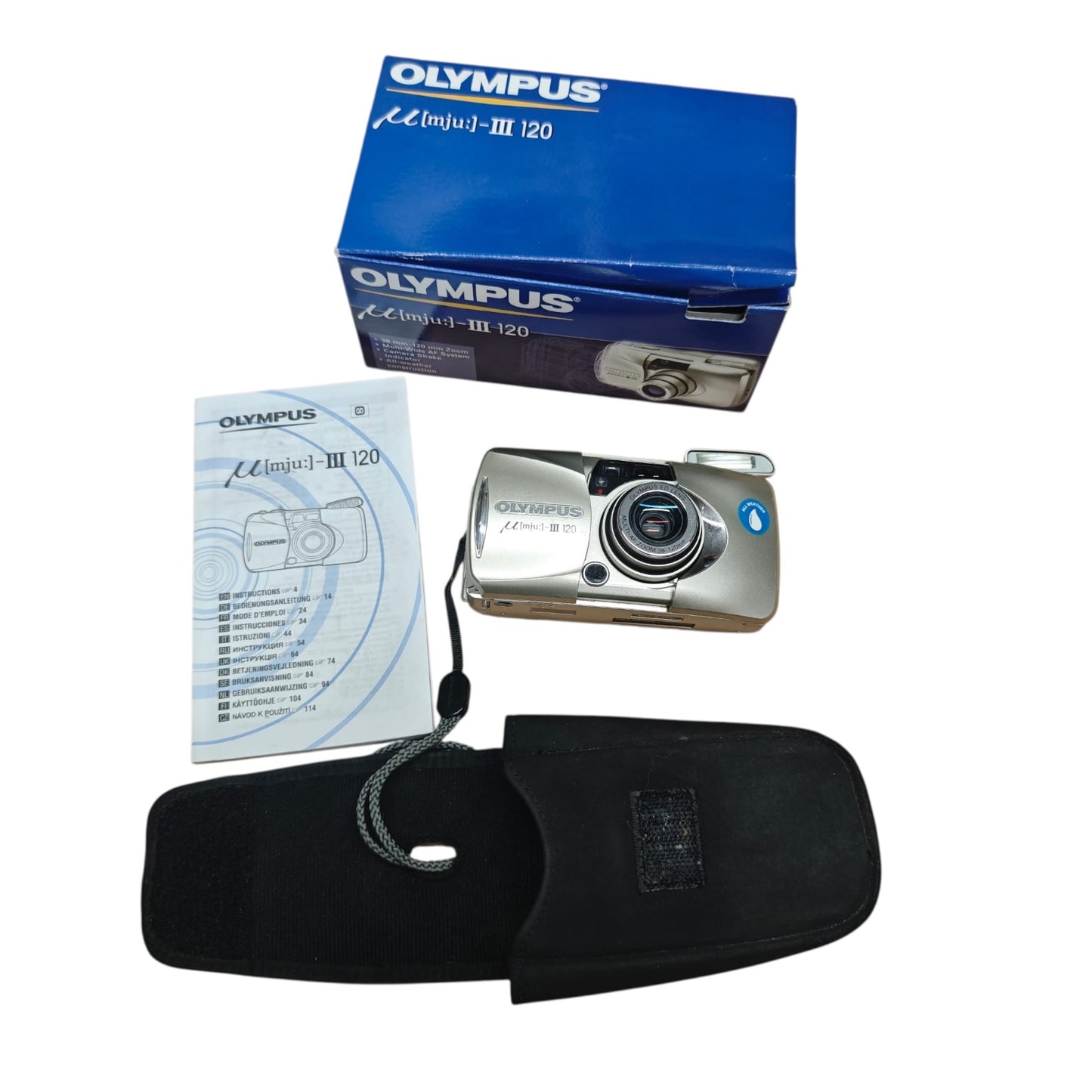 Olympus MJU 3 120 Digitalkamera mit OVP