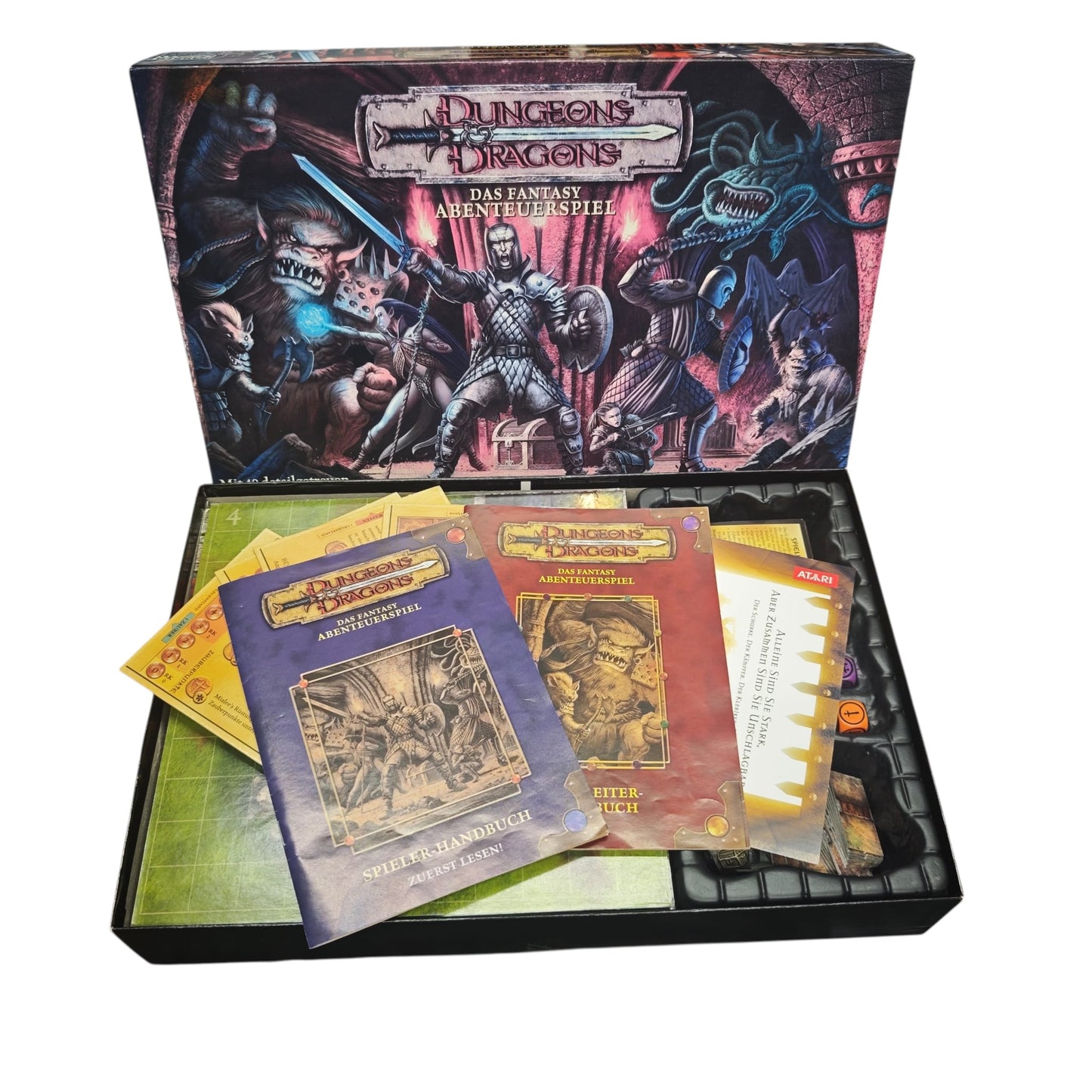 Brettspiel Dungeons and Dragons Das Fantasy Abenteuer D&D von Packer