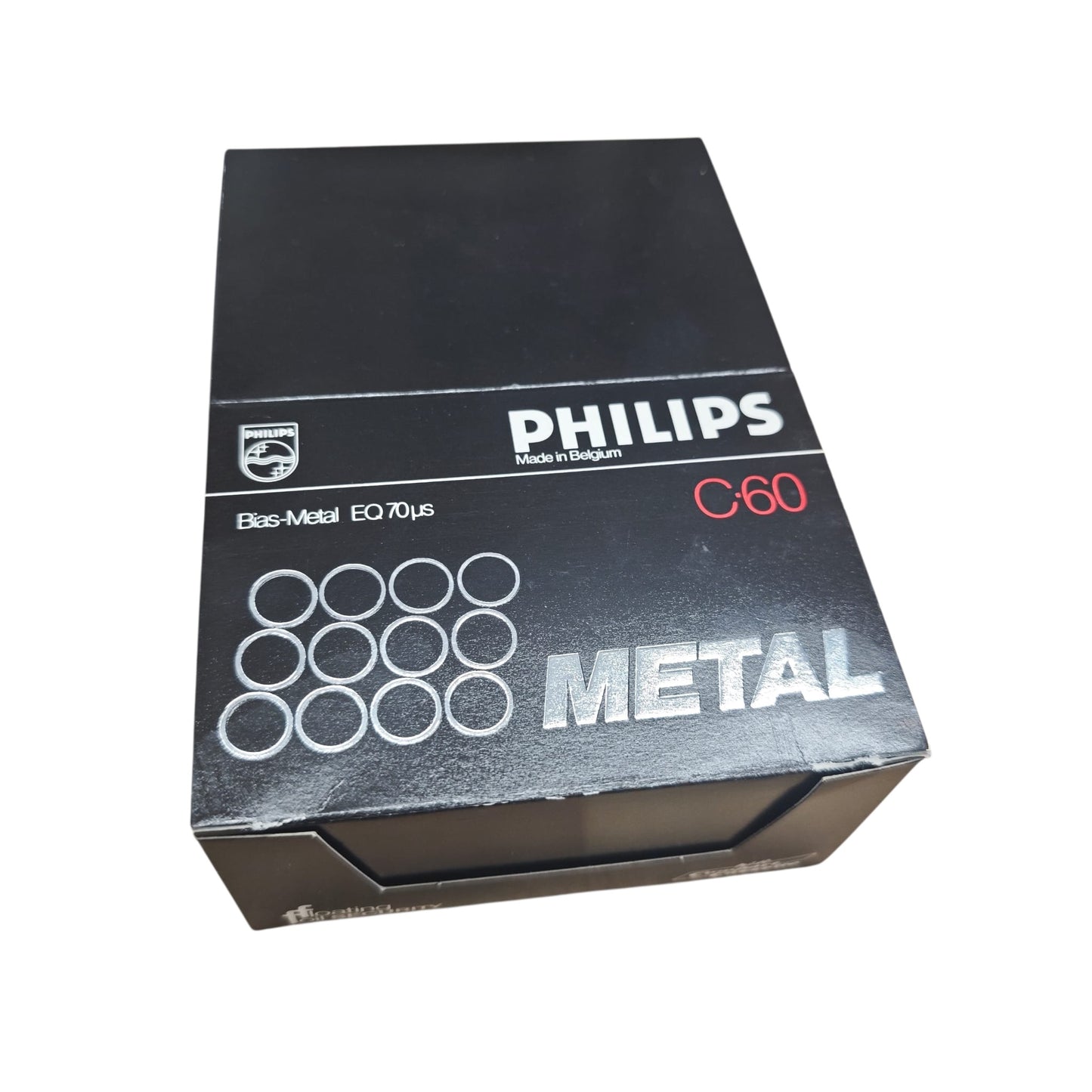Musik Kassetten Philips Metal C60 Bas Metal EQ 70us 6 Stk OVP