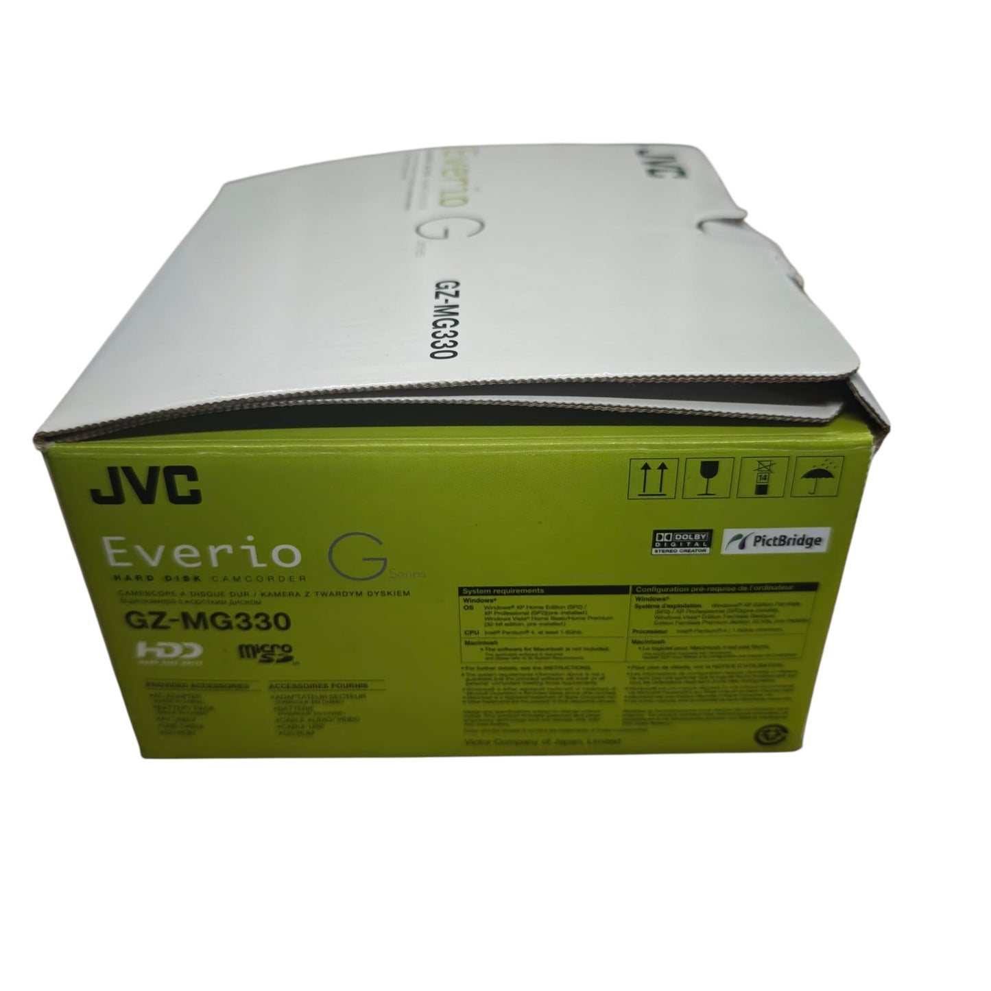 JVC Camcorder Everio HDD JVC GZ-MG330AE Blau
