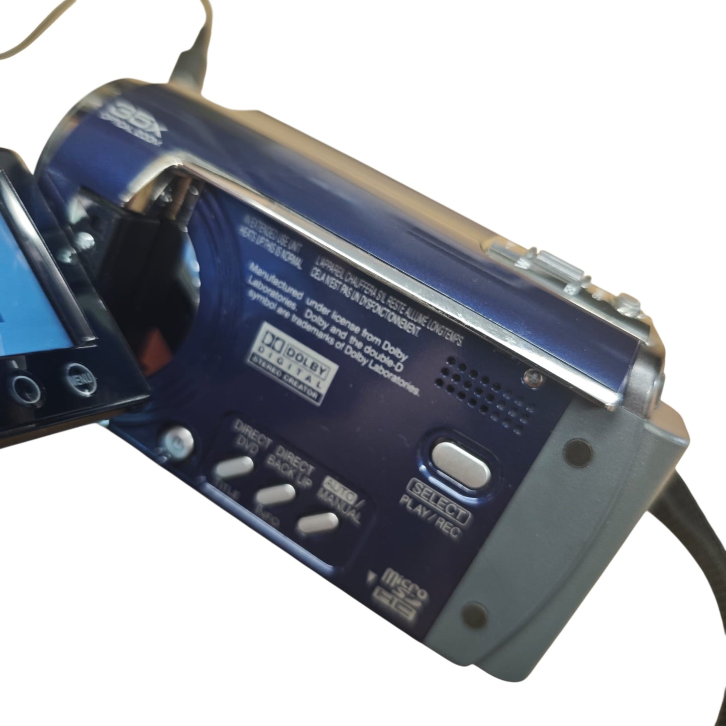 JVC Camcorder Everio HDD JVC GZ-MG330AE Blau