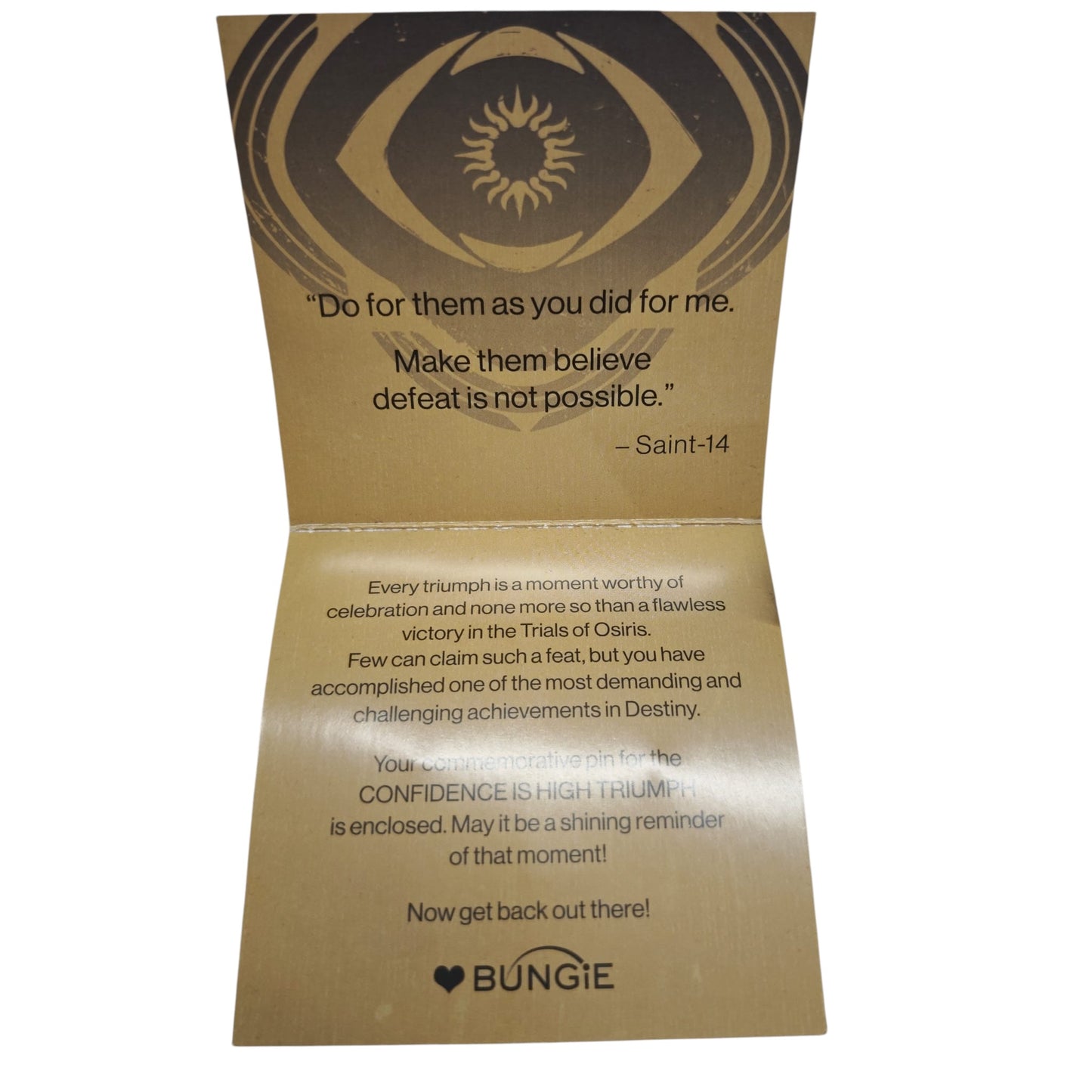 Destiny 2 Sammler-Pin Confluence of Light Emblem