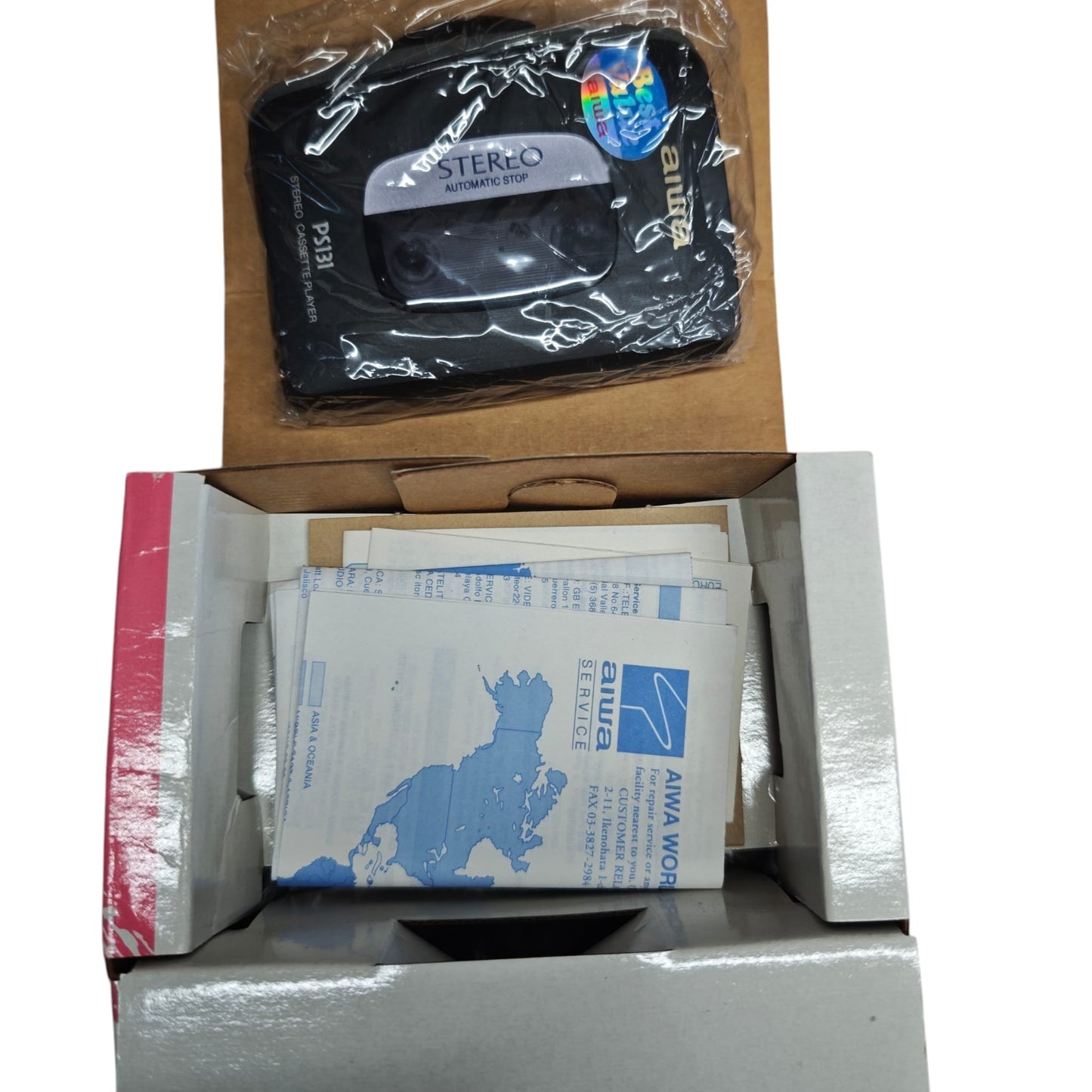 Aiwa HS-PS131 Stero Casette Player Walkman Neu OVP