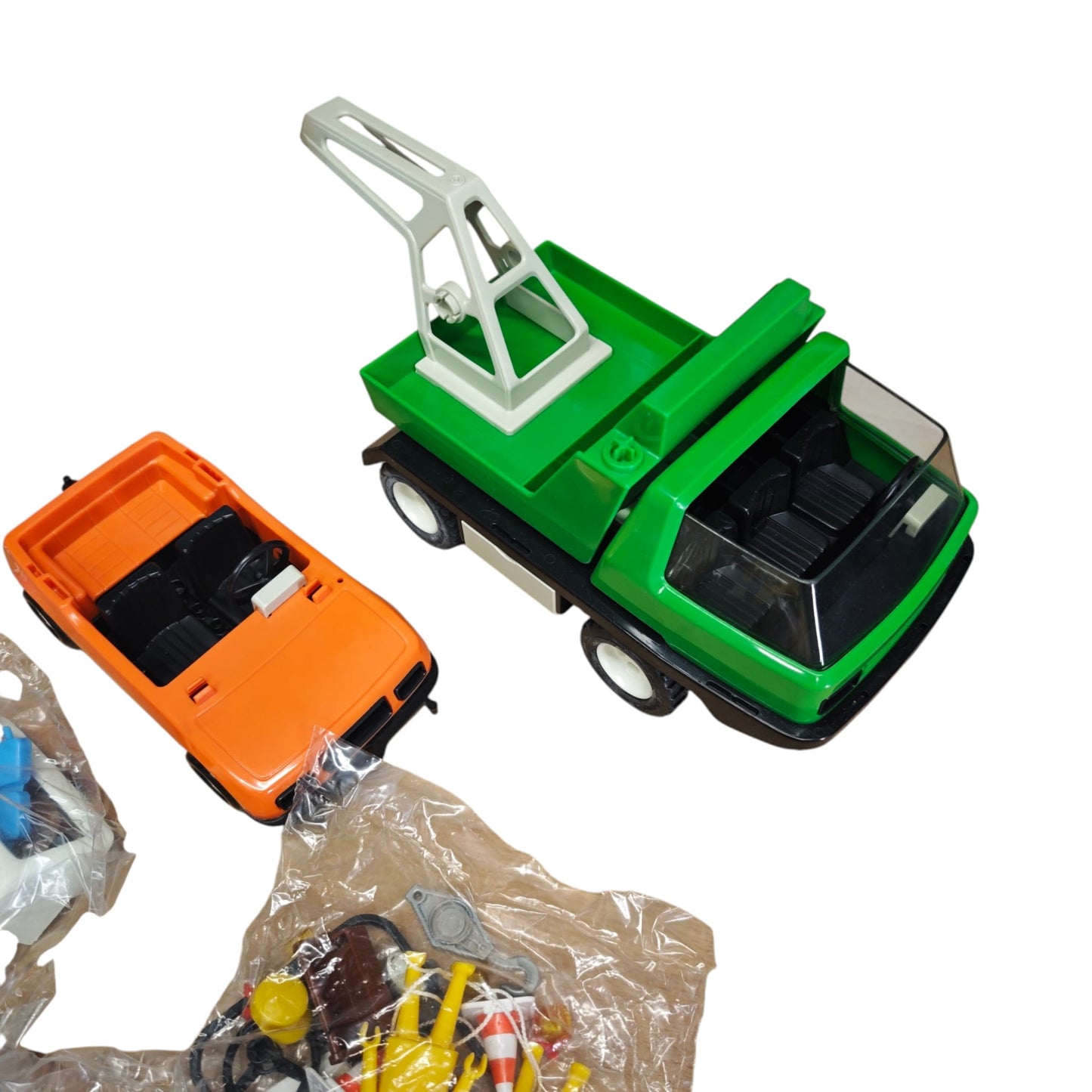 Playmobil System 3473v1 Ablepwagen und Reperaturauto Neu OVP
