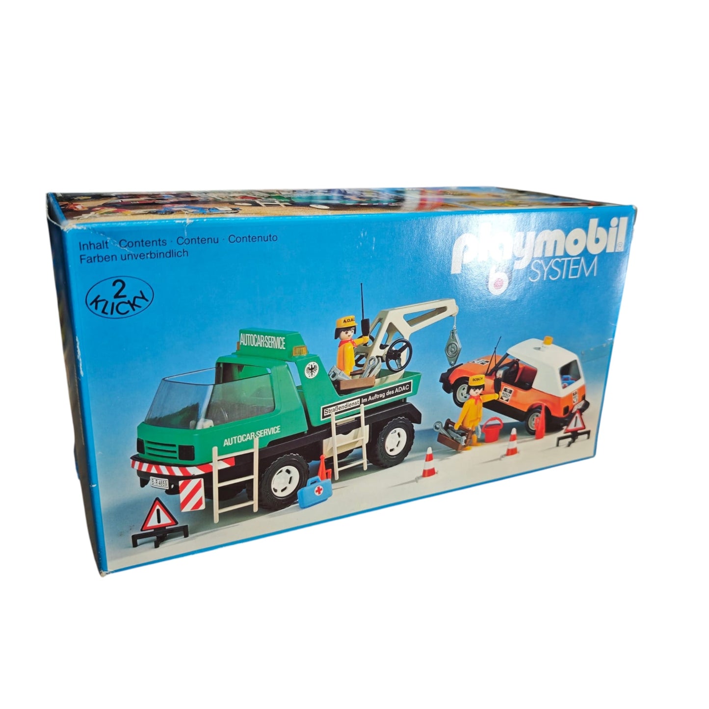 Playmobil System 3473v1 Ablepwagen und Reperaturauto Neu OVP