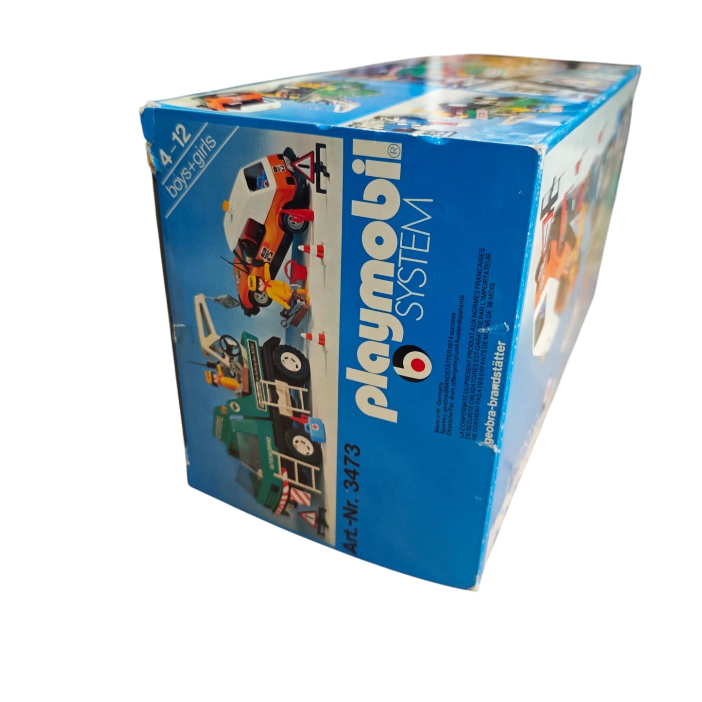 Playmobil System 3473v1 Ablepwagen und Reperaturauto Neu OVP