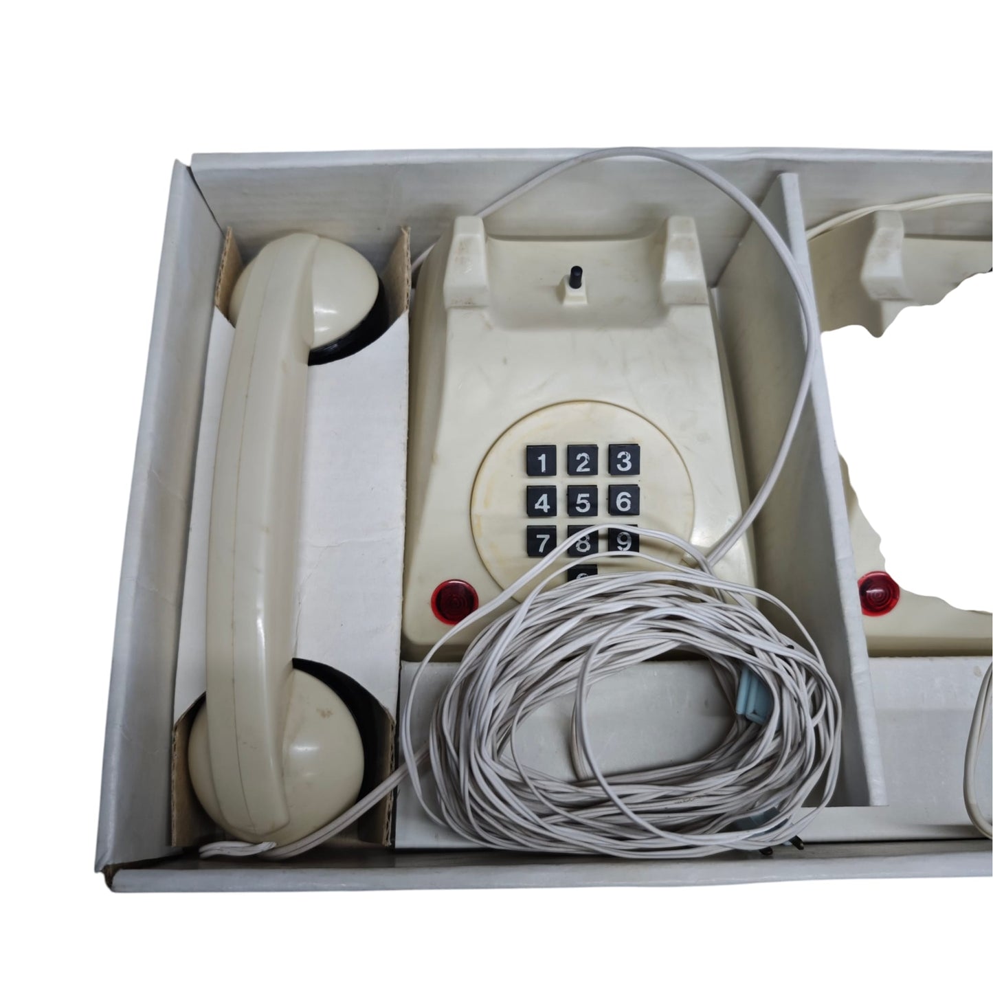 Vintage Kinder Telefon Tastentelefon aus den 1980 aus Yugoslavia