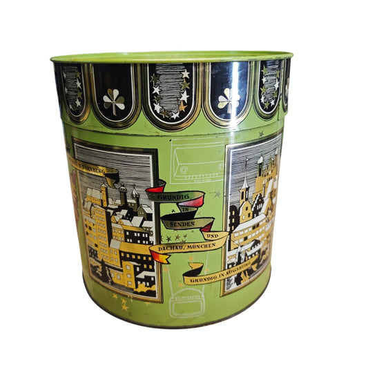Grundig Keksdose Werbung Radio Grundig Werke