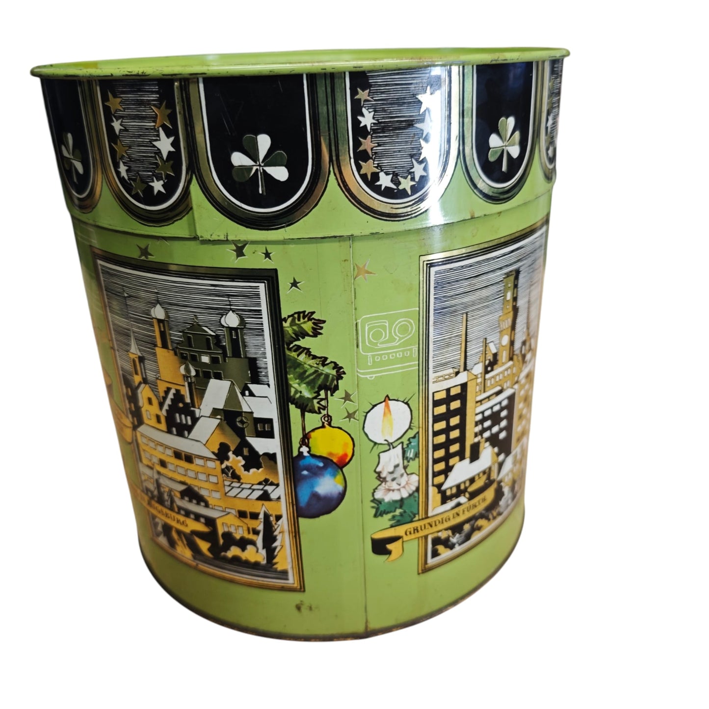 Grundig Keksdose Werbung Radio Grundig Werke