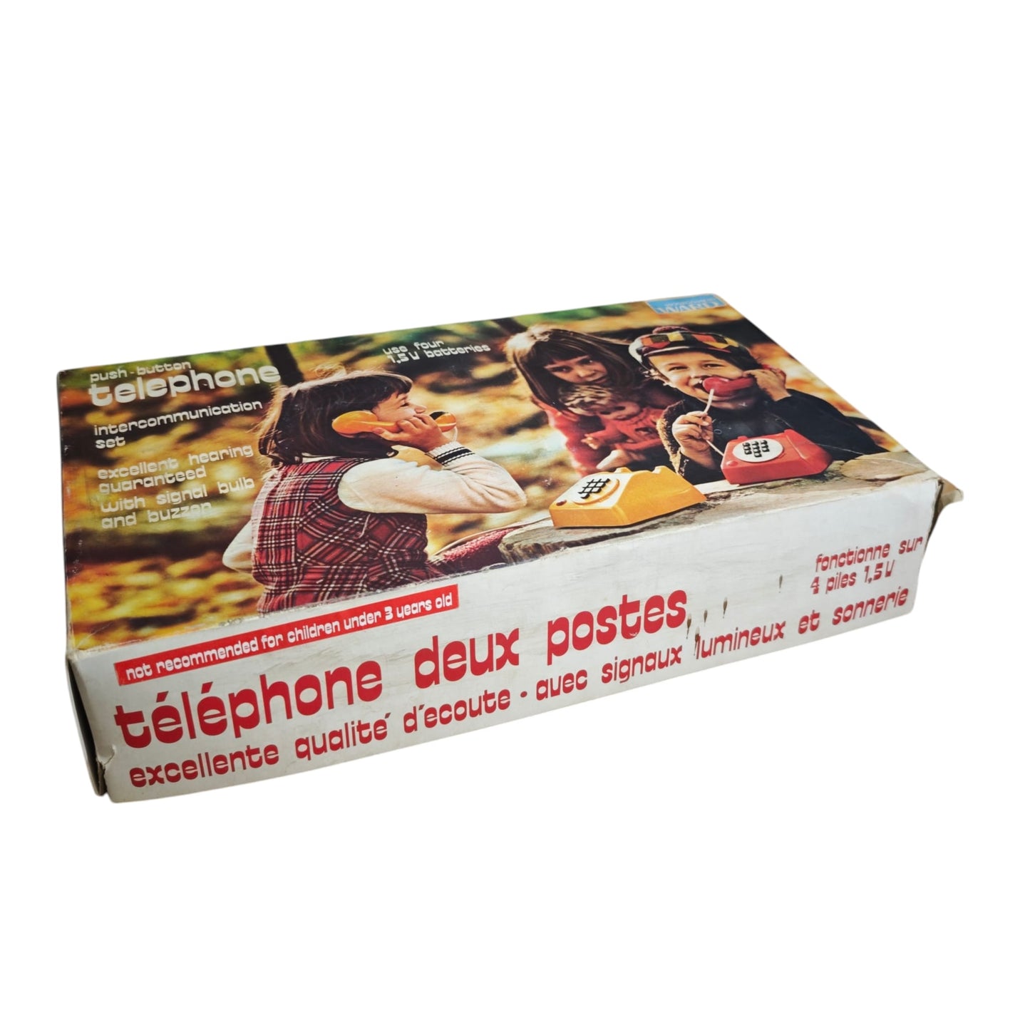 Vintage Kinder Telefon Tastentelefon aus den 1980 aus Yugoslavia