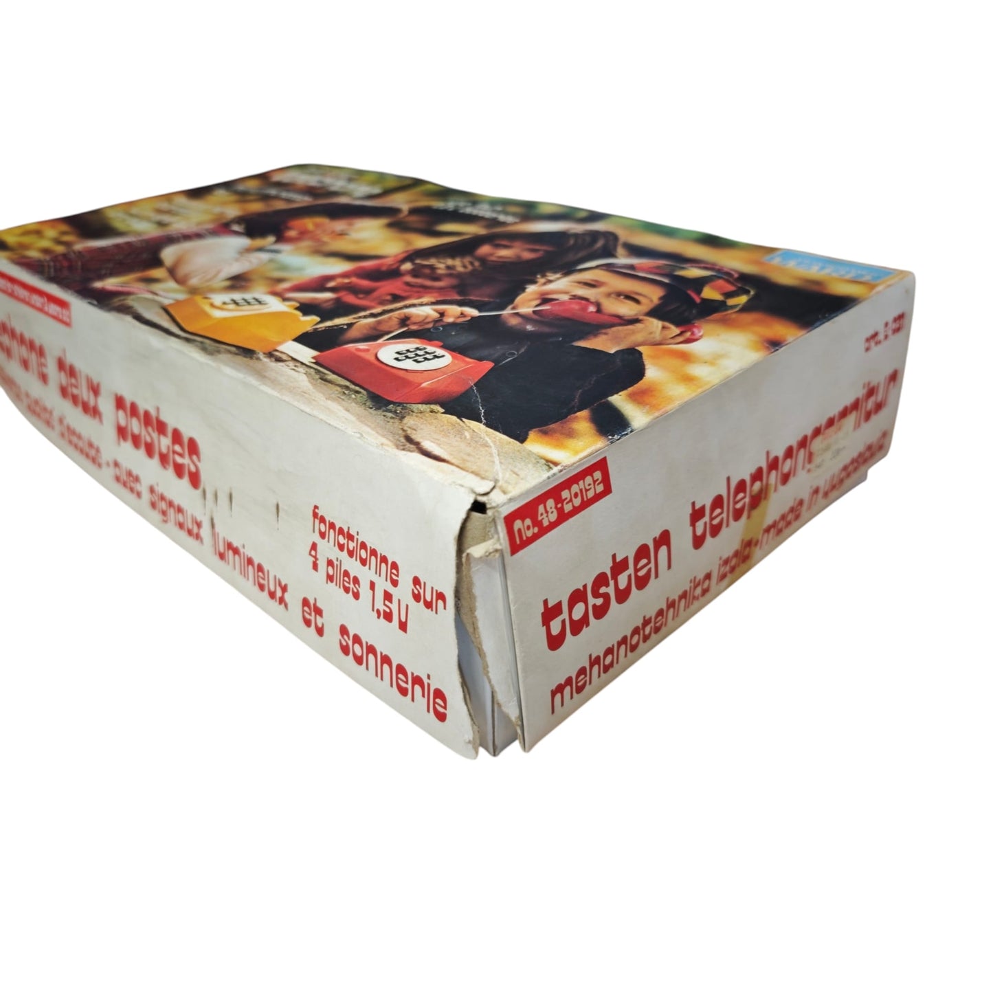 Vintage Kinder Telefon Tastentelefon aus den 1980 aus Yugoslavia