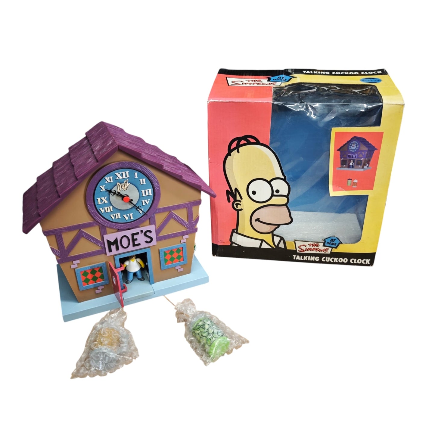 The Simpsons Kuckucksuhr Moe`s Taverne in OVP