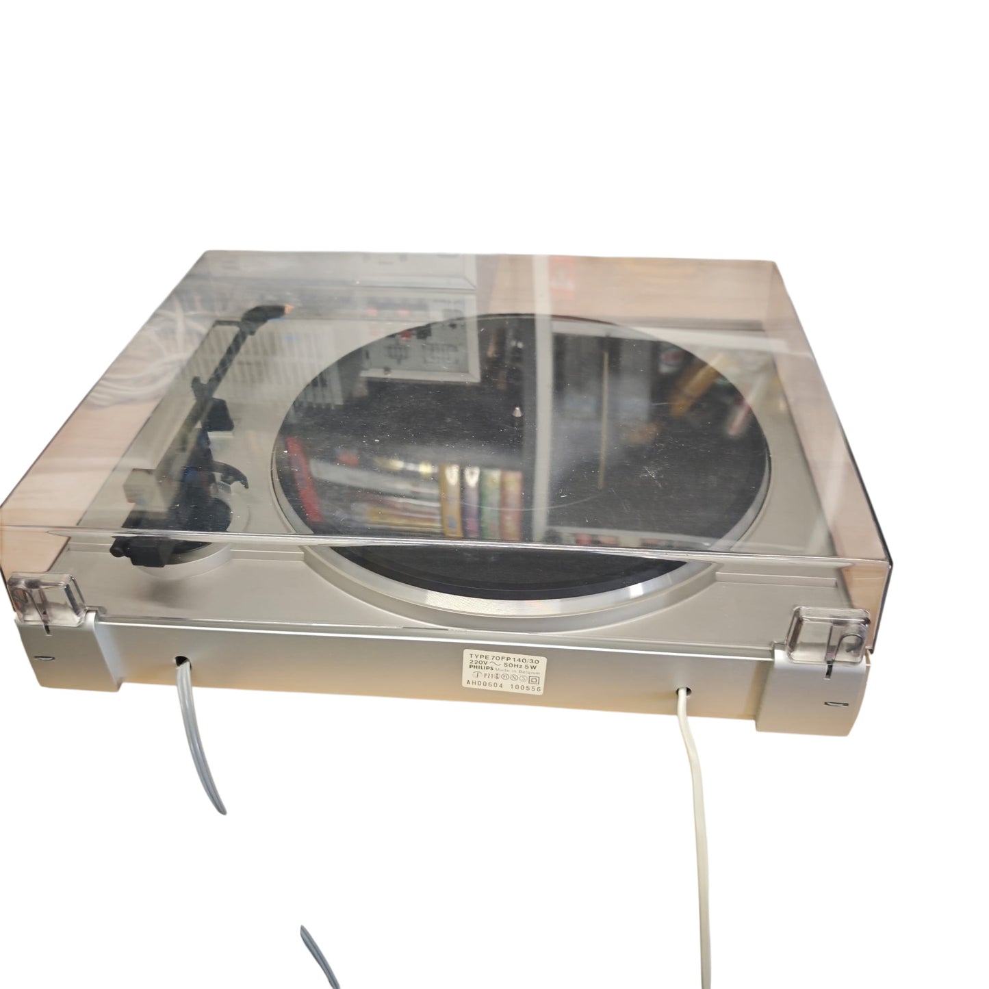 Plattenspieler Philips FB140A Schallplatten