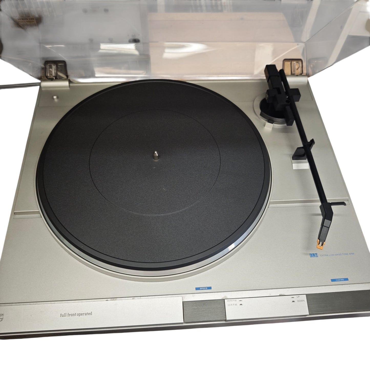 Plattenspieler Philips FB140A Schallplatten
