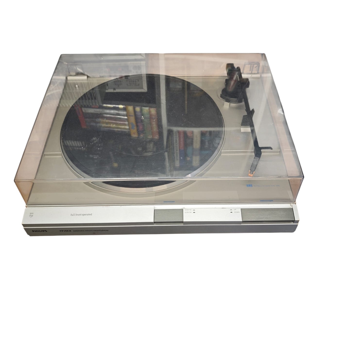 Plattenspieler Philips FB140A Schallplatten