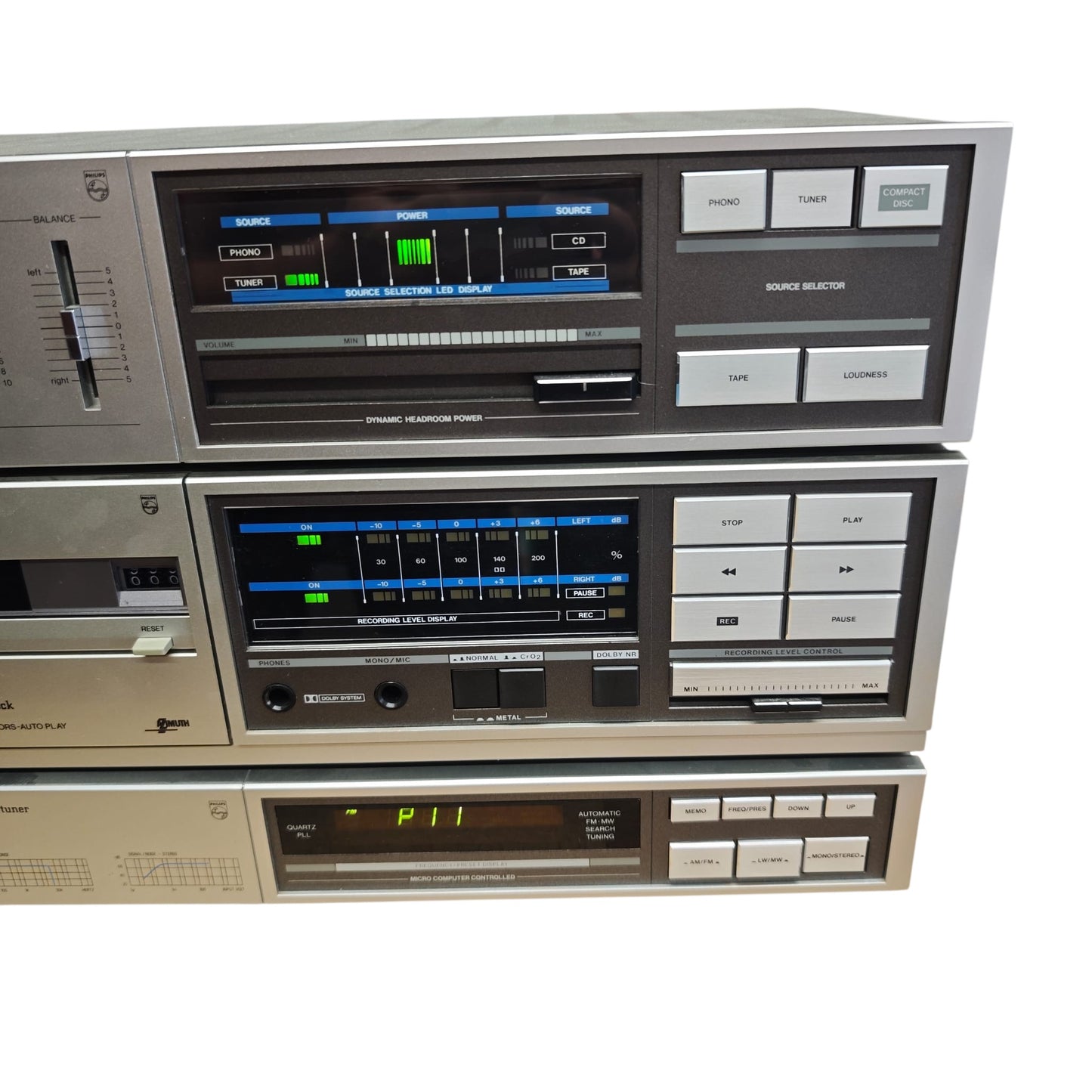 HiFi Turm Philips FA153 FC152 FT144 Anlage