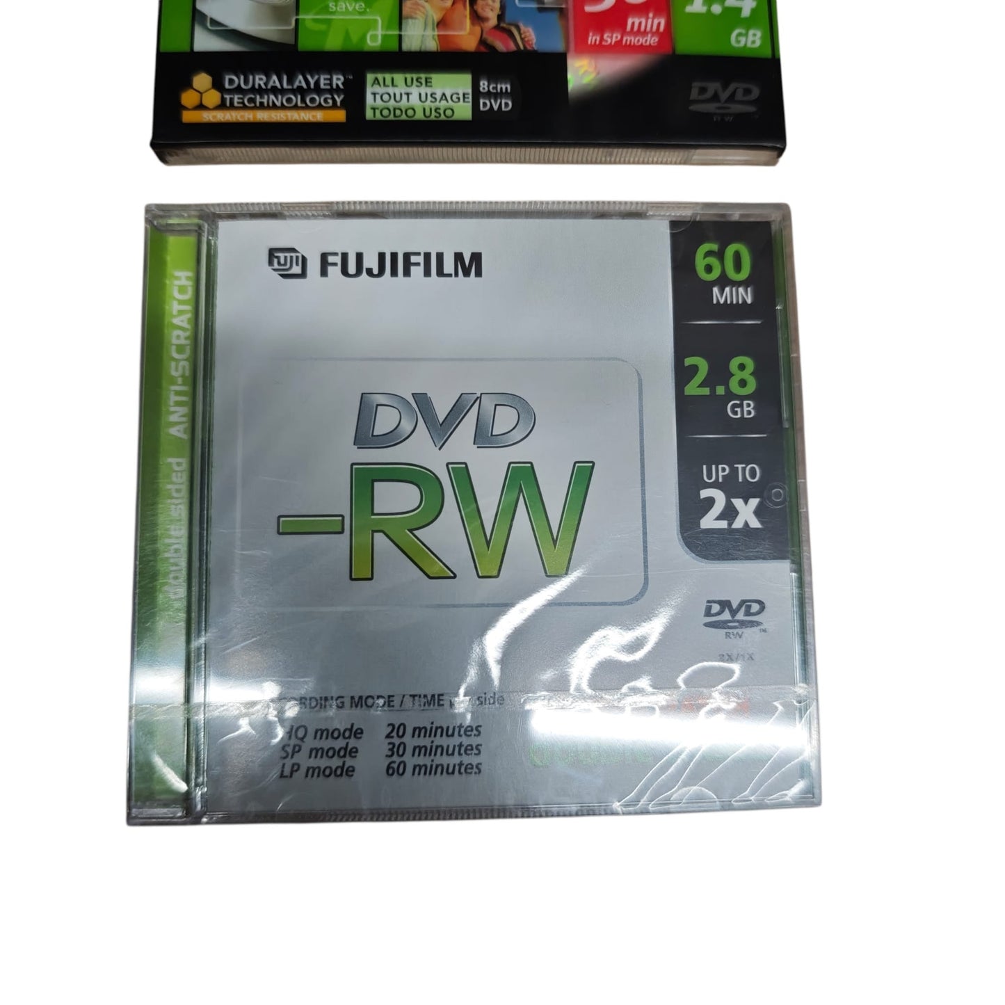 Memorex mini DVD-RW Fujifilm leer Camcorder