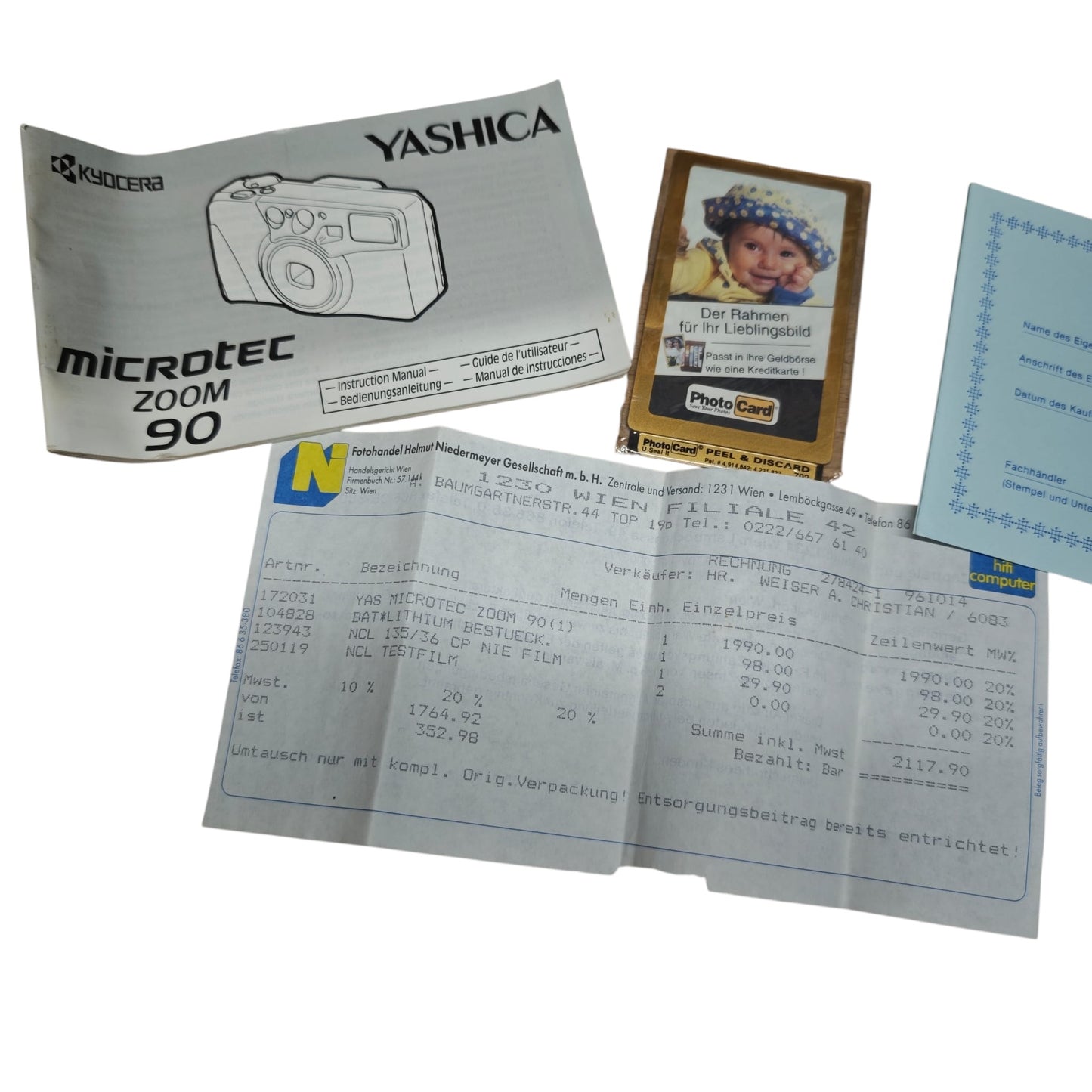 Yashica Microtec 90 Fotoaparat Auto zoom