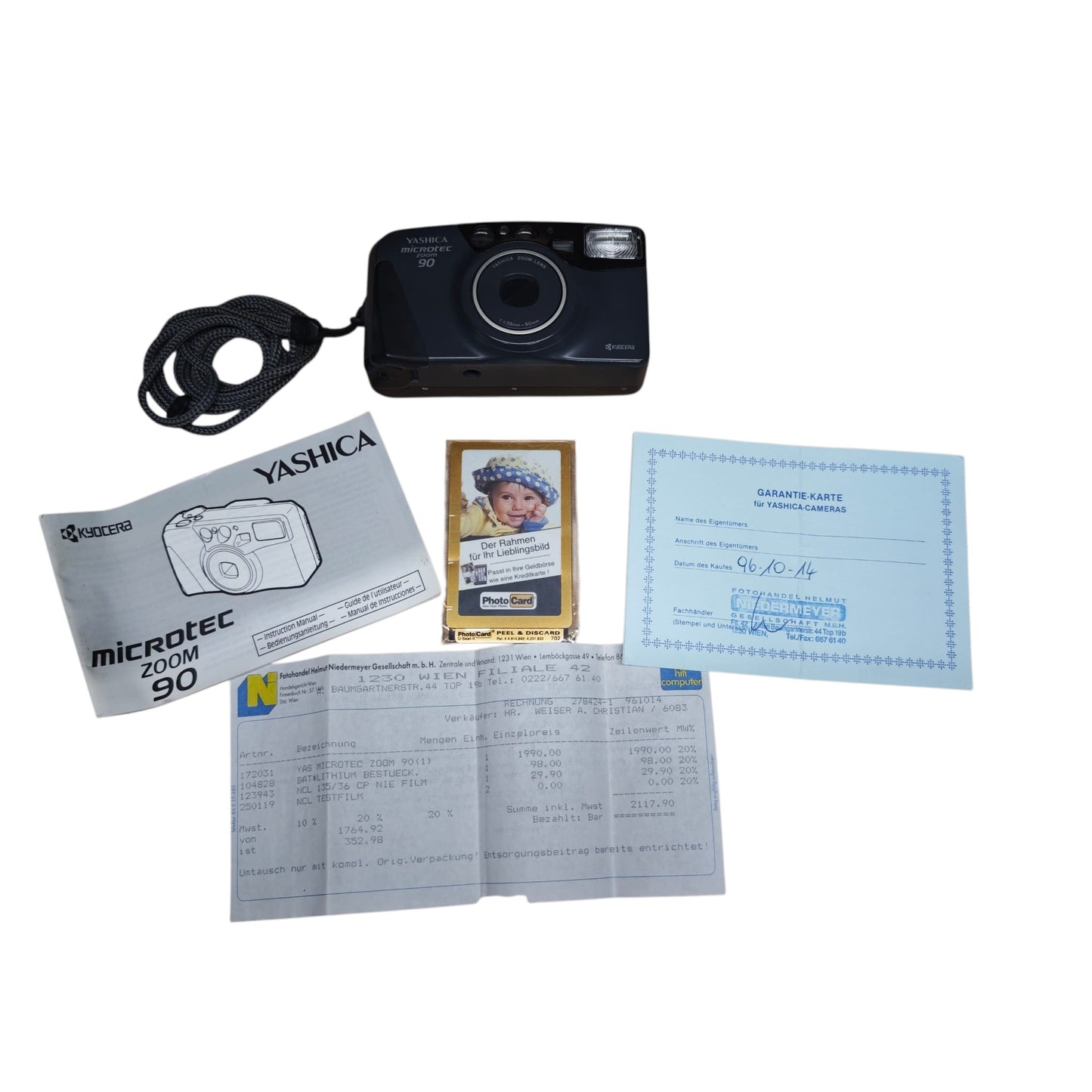 Yashica Microtec 90 Fotoaparat Auto zoom