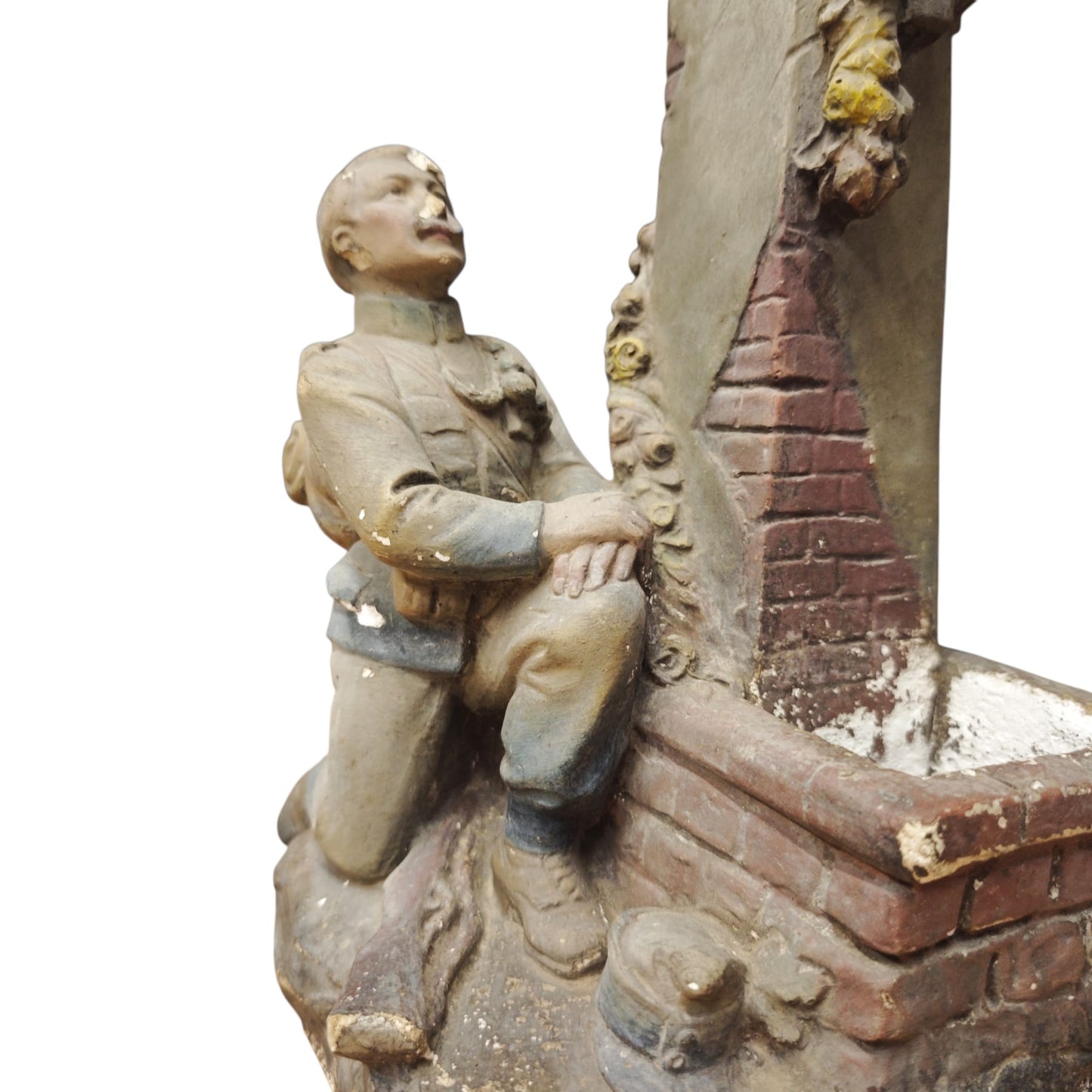 K.u.K. Figur Soldat mit Materl FJ1 KuK 1WK WW1
