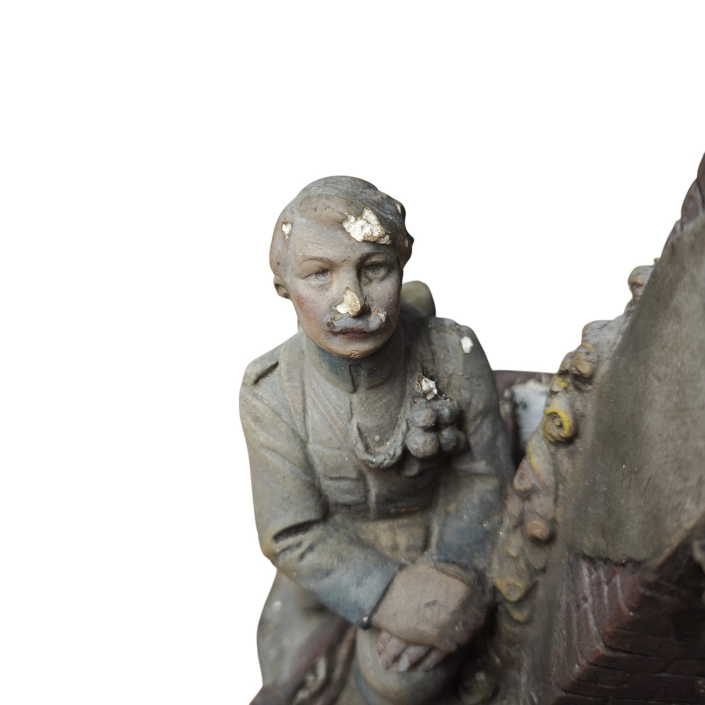 K.u.K. Figur Soldat mit Materl FJ1 KuK 1WK WW1