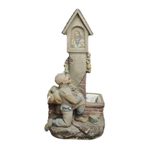 K.u.K. Figur Soldat mit Materl FJ1 KuK 1WK WW1